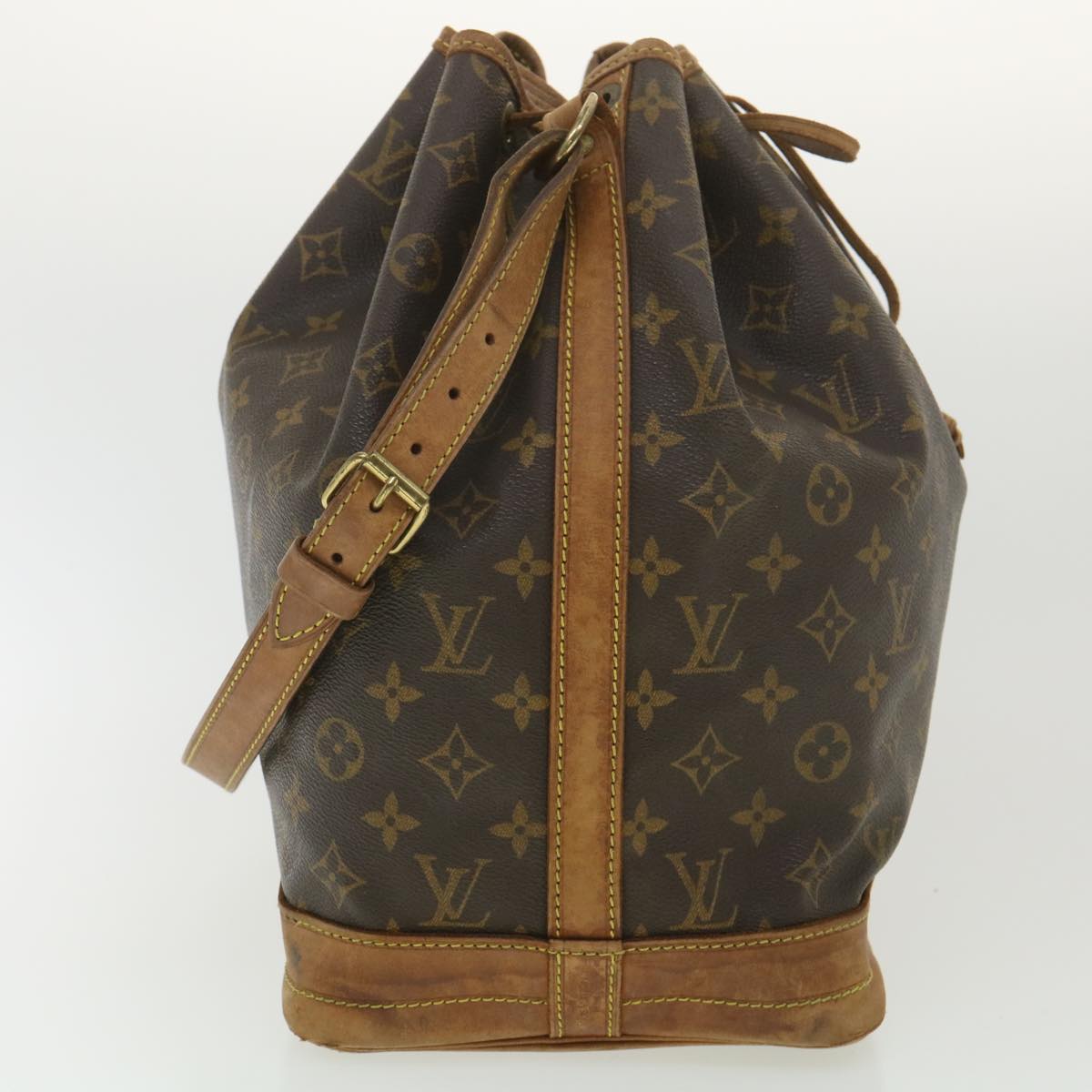 LOUIS VUITTON Monogram Noe Shoulder Bag M42224 LV Auth bs4191