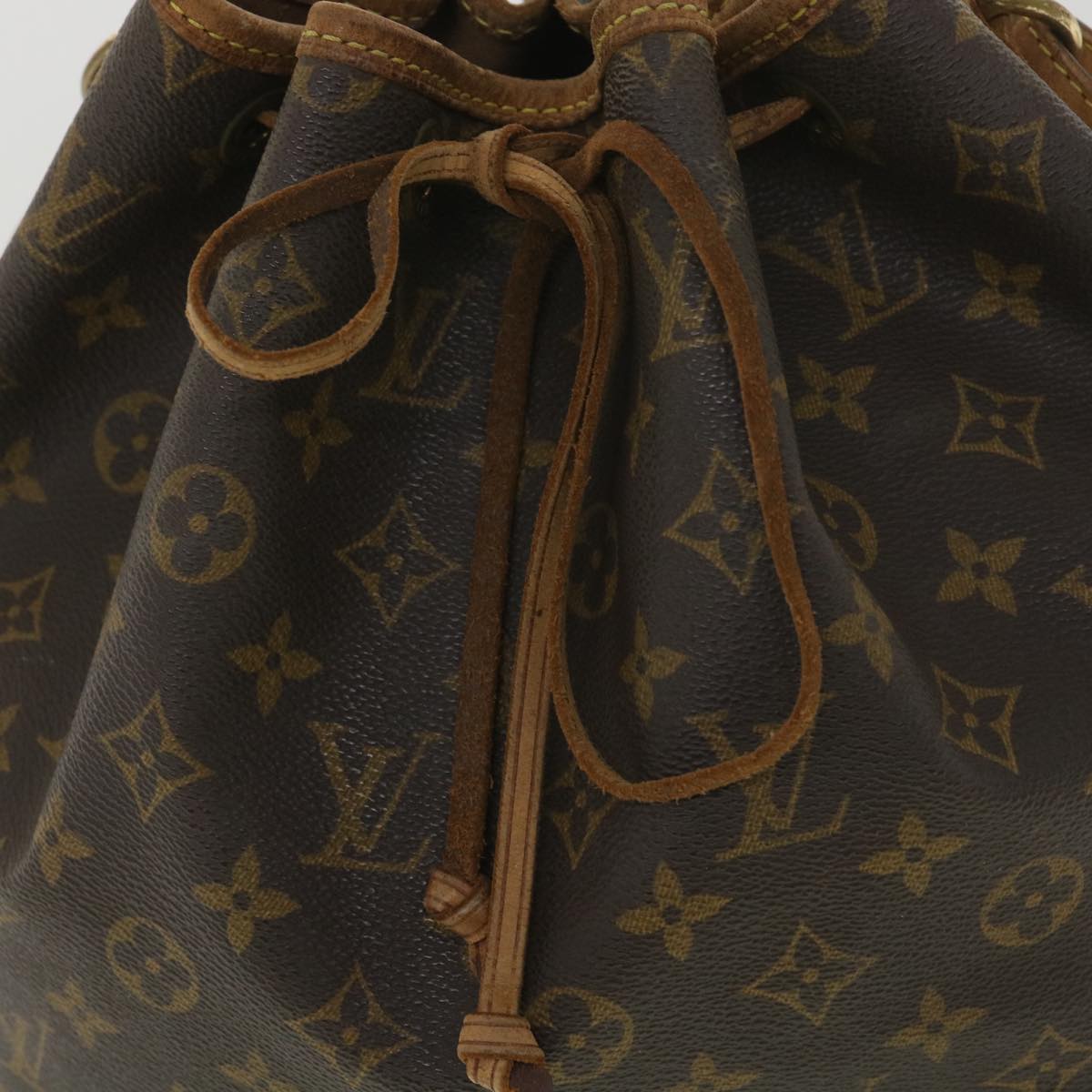 LOUIS VUITTON Monogram Noe Shoulder Bag M42224 LV Auth bs4191