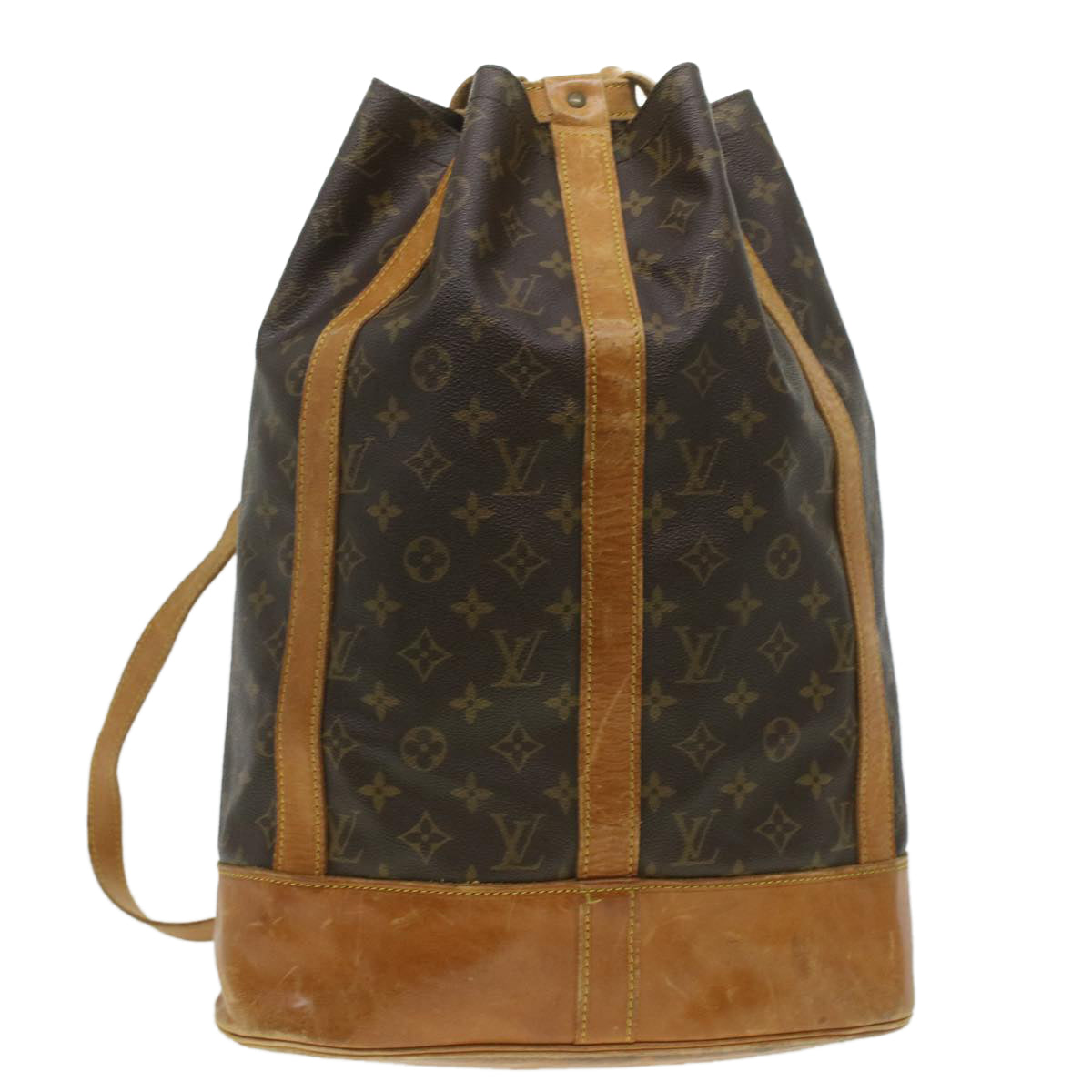 LOUIS VUITTON Monogram Randonnee GM Shoulder Bag M42244 LV Auth bs4196