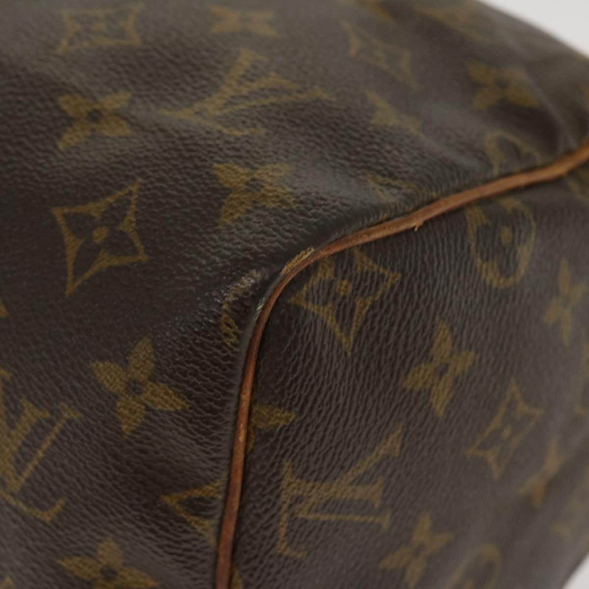 LOUIS VUITTON Monogram Speedy 30 Hand Bag M41526 LV Auth bs4203