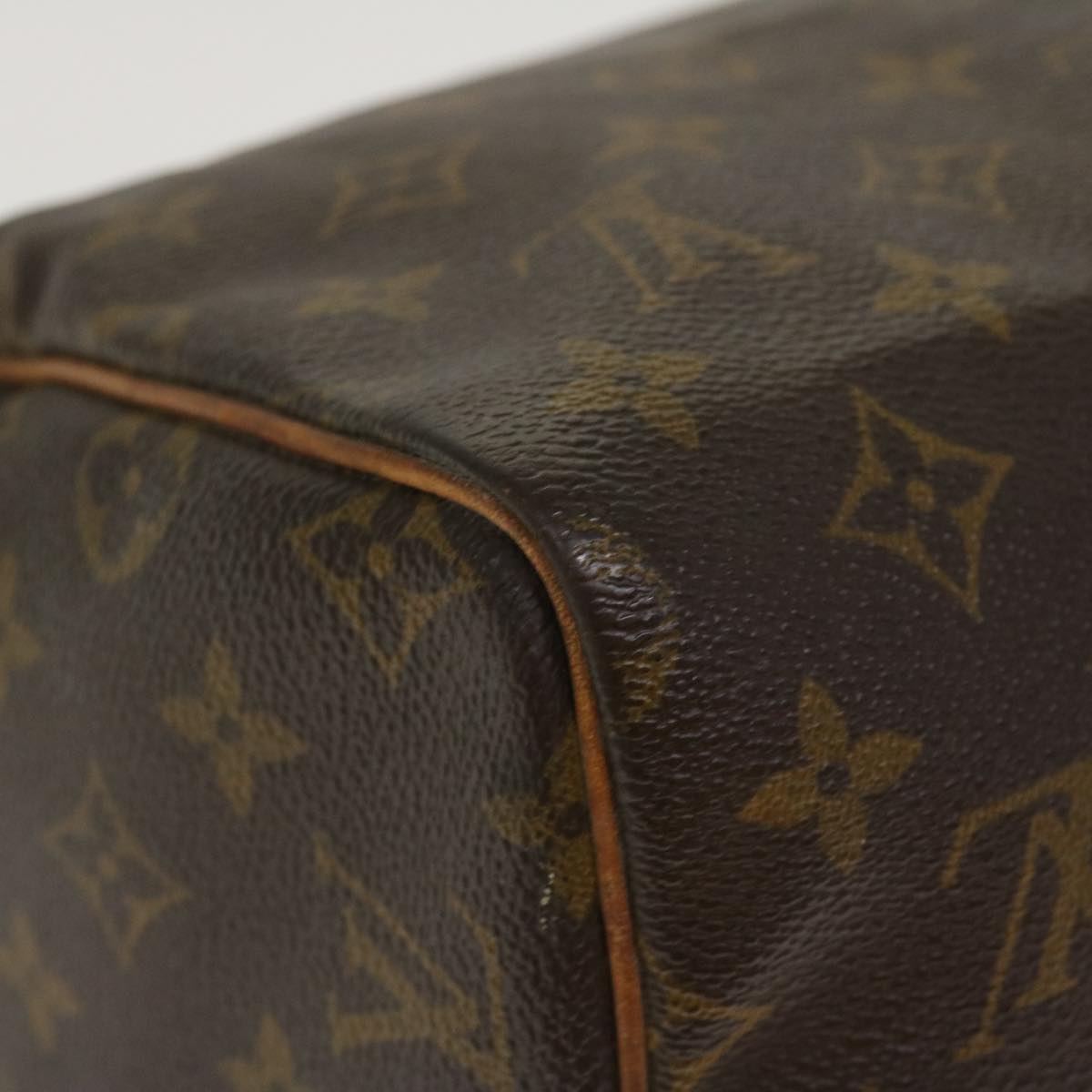 LOUIS VUITTON Monogram Speedy 30 Hand Bag M41526 LV Auth bs4203