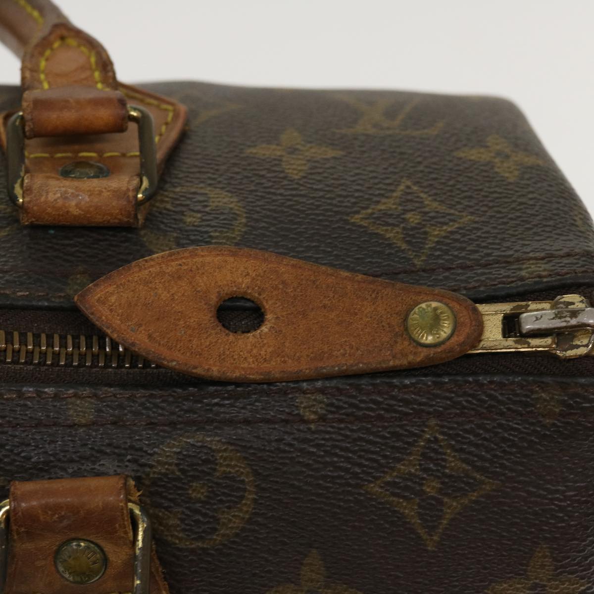 LOUIS VUITTON Monogram Speedy 30 Hand Bag M41526 LV Auth bs4203