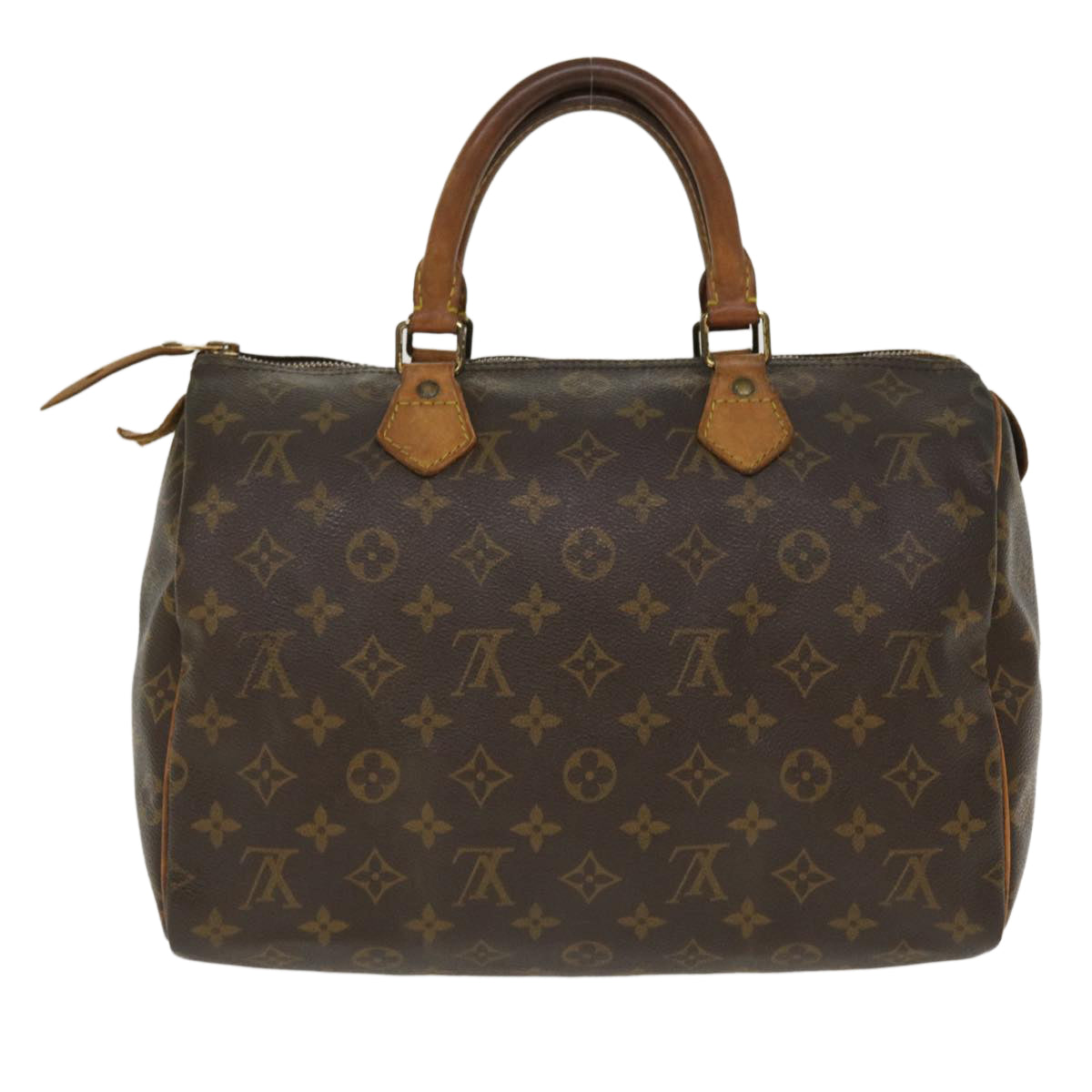 LOUIS VUITTON Monogram Speedy 30 Hand Bag M41526 LV Auth bs4203 - 0