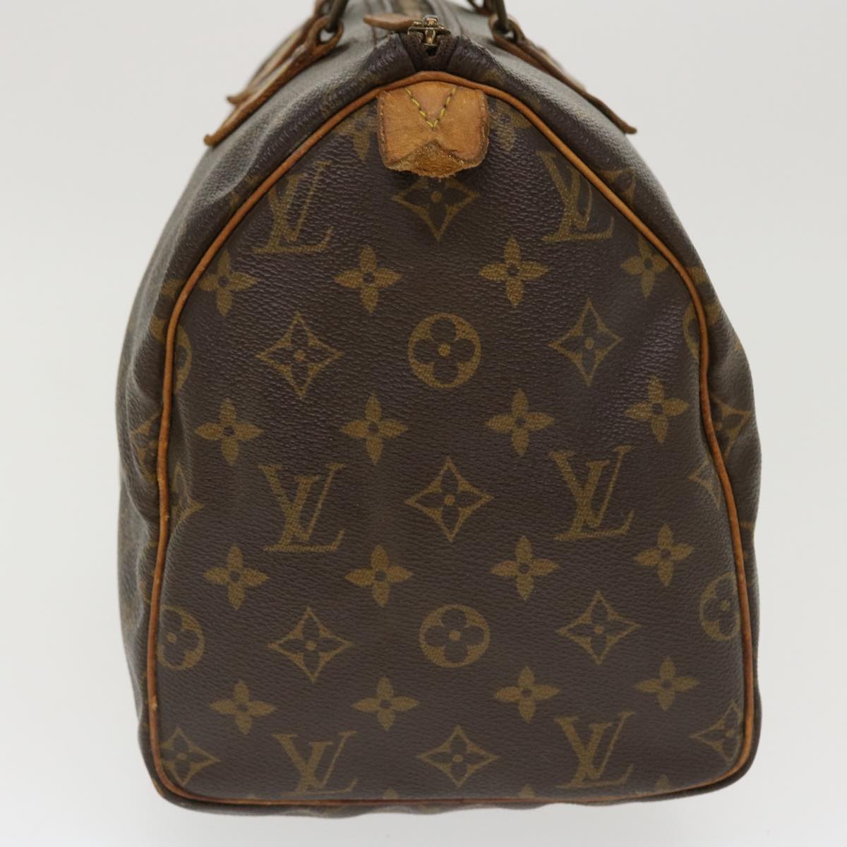 LOUIS VUITTON Monogram Speedy 30 Hand Bag M41526 LV Auth bs4203