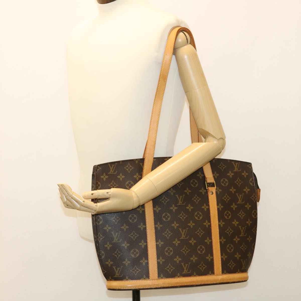 LOUIS VUITTON Monogram Babylone Tote Bag M51102 LV Auth bs4207