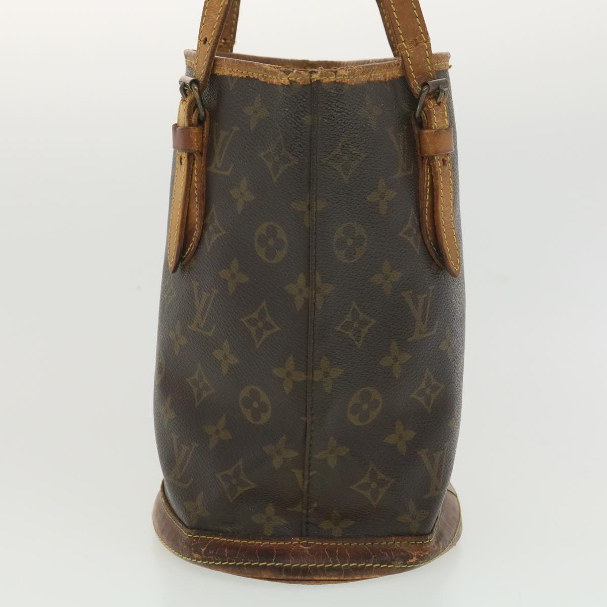 LOUIS VUITTON Monogram Bucket PM Shoulder Bag Vintage M42238 LV Auth bs4210