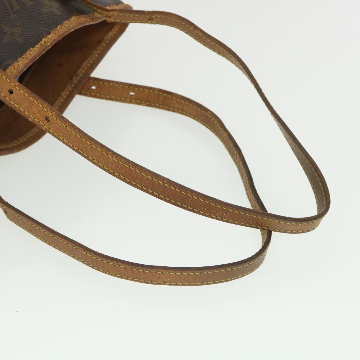 LOUIS VUITTON Monogram Bucket PM Shoulder Bag Vintage M42238 LV Auth bs4210