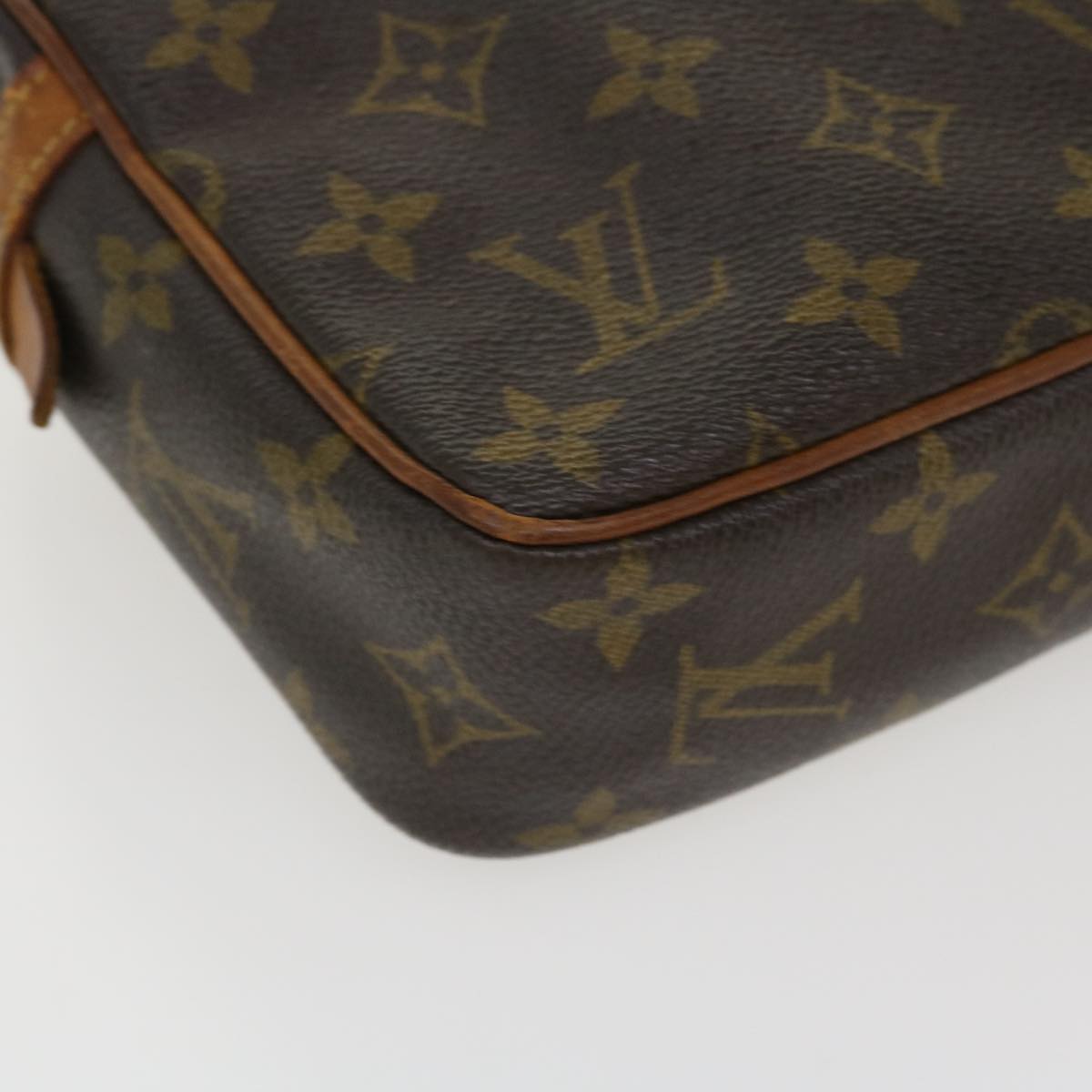 LOUIS VUITTON Monogram Compiegne 23 Clutch Bag M51847 LV Auth bs4241