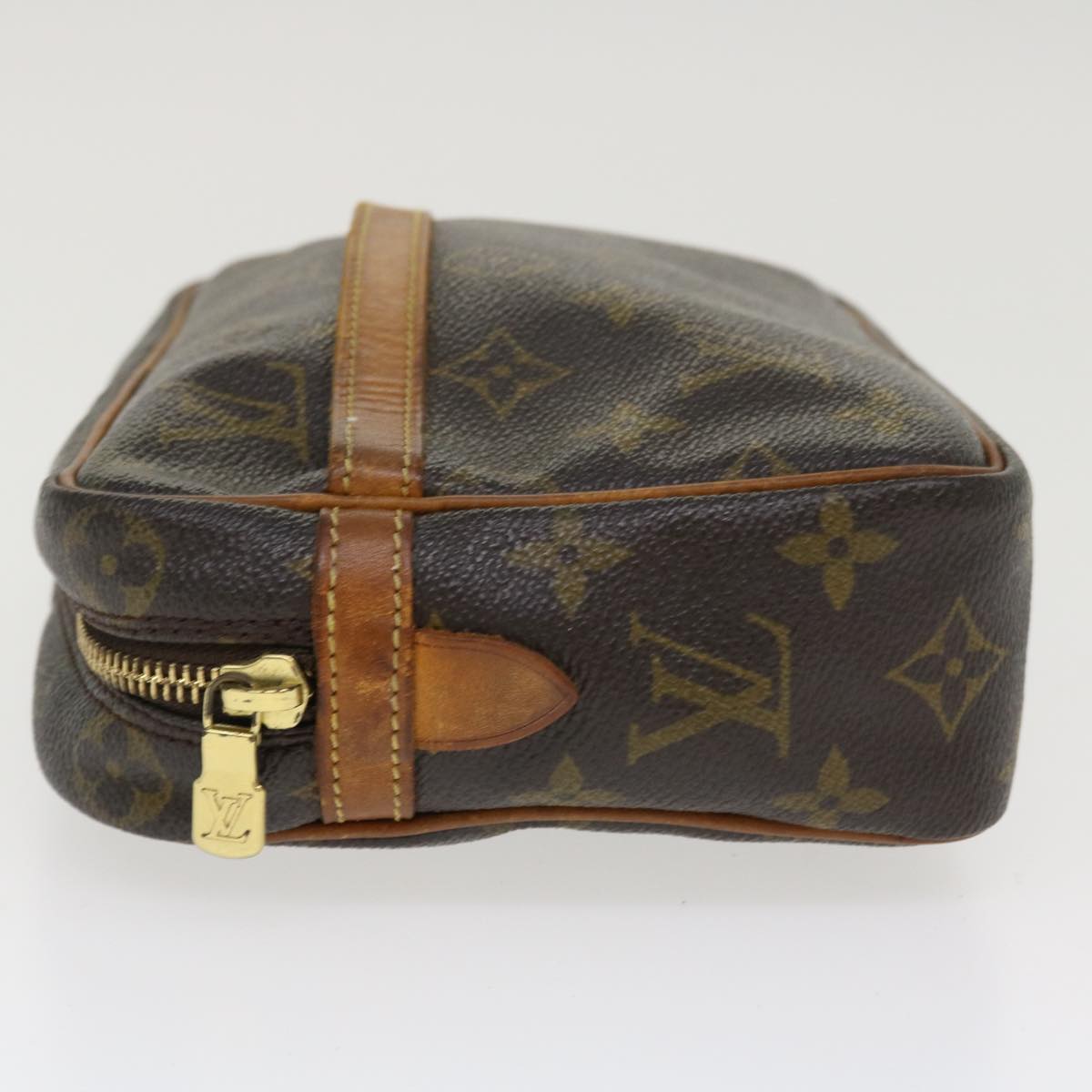 LOUIS VUITTON Monogram Compiegne 23 Clutch Bag M51847 LV Auth bs4241