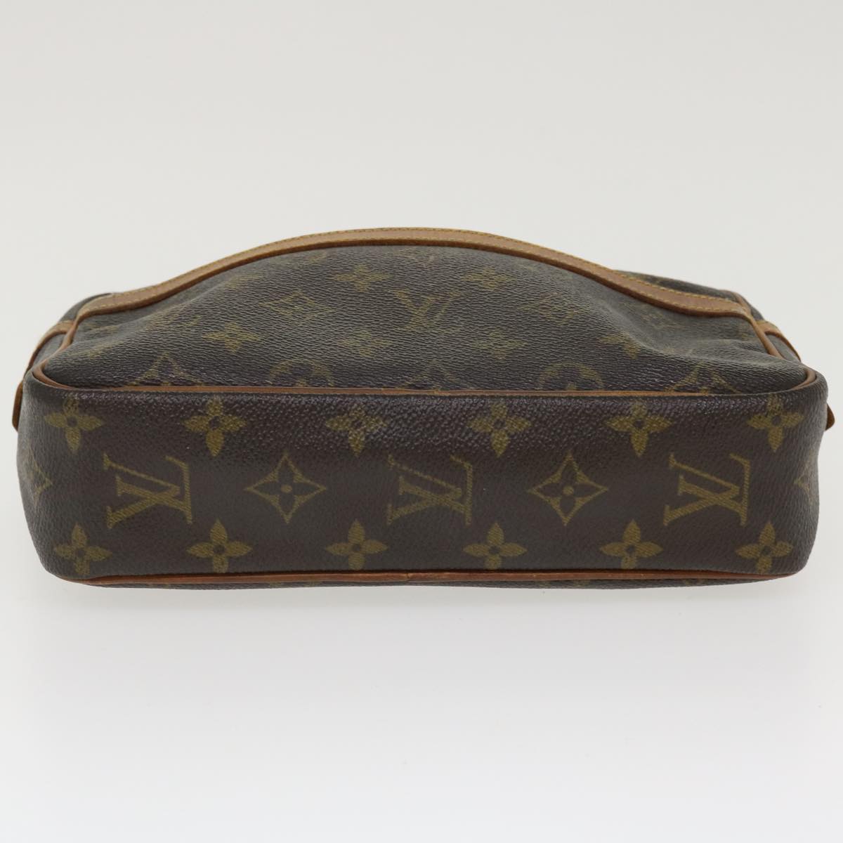 LOUIS VUITTON Monogram Compiegne 23 Clutch Bag M51847 LV Auth bs4241