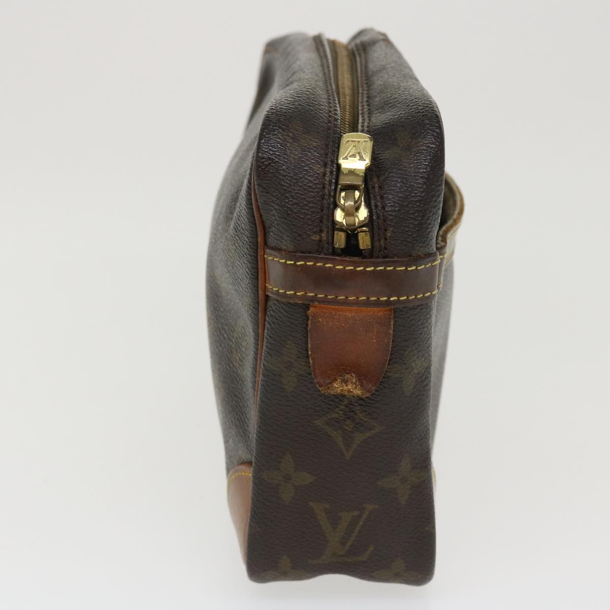 LOUIS VUITTON Monogram Compiegne 28 Clutch Bag M51845 LV Auth bs4242