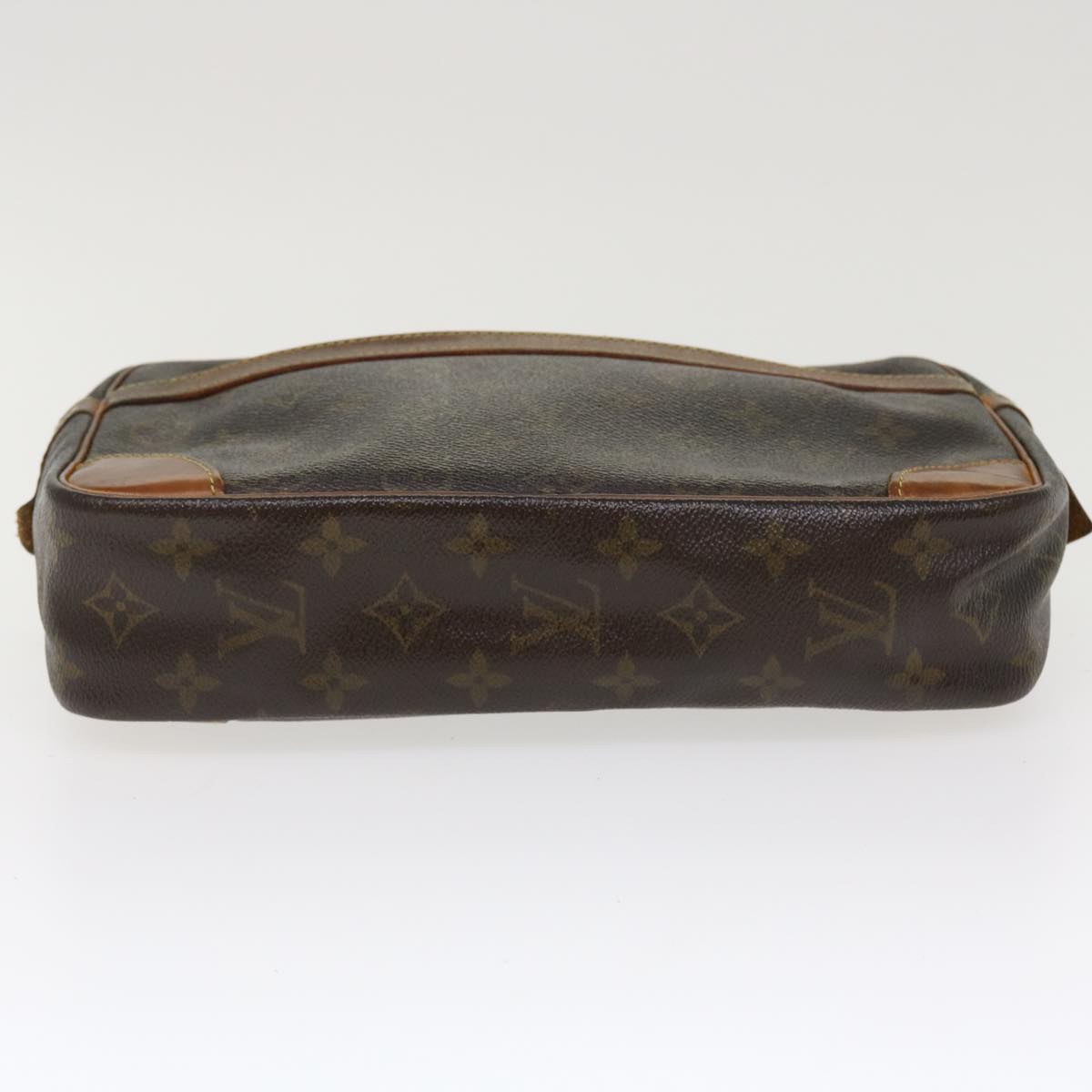 LOUIS VUITTON Monogram Compiegne 28 Clutch Bag M51845 LV Auth bs4242