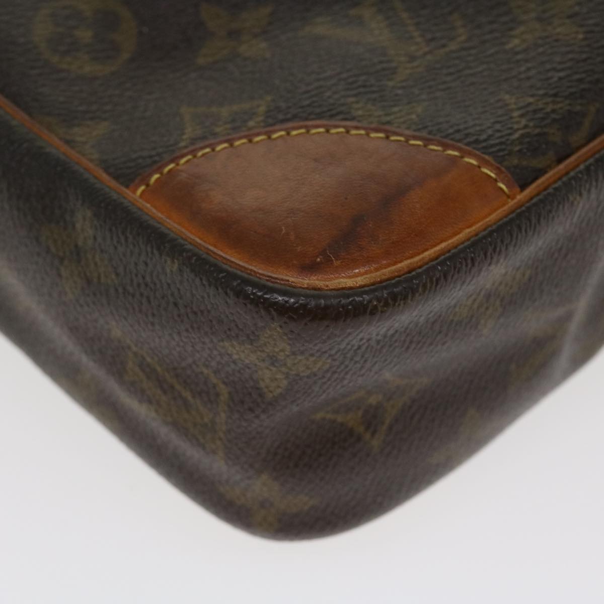 LOUIS VUITTON Monogram Compiegne 28 Clutch Bag M51845 LV Auth bs4242