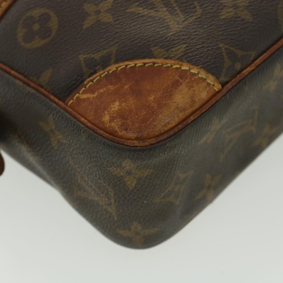 LOUIS VUITTON Monogram Compiegne 28 Clutch Bag M51845 LV Auth bs4248