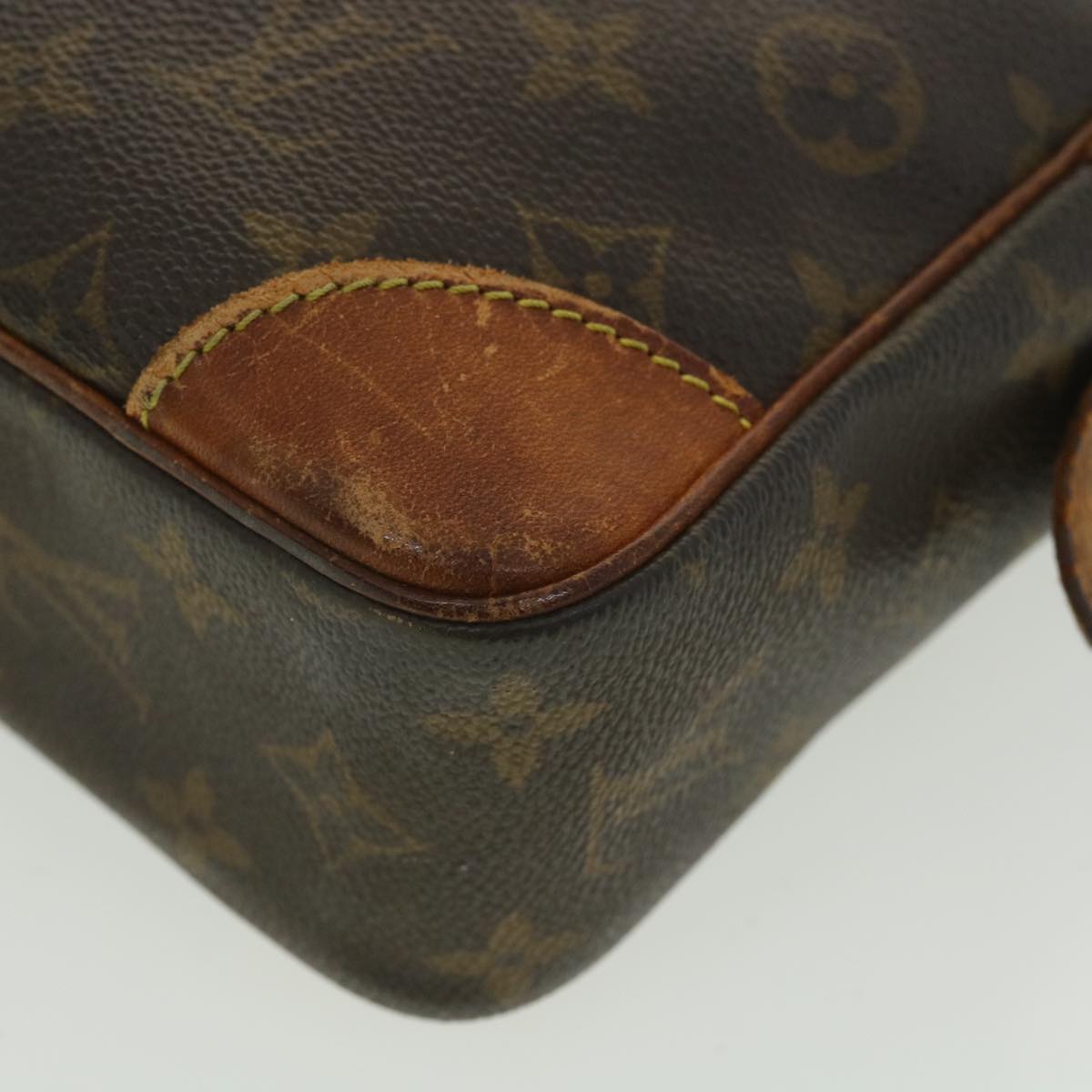 LOUIS VUITTON Monogram Compiegne 28 Clutch Bag M51845 LV Auth bs4248