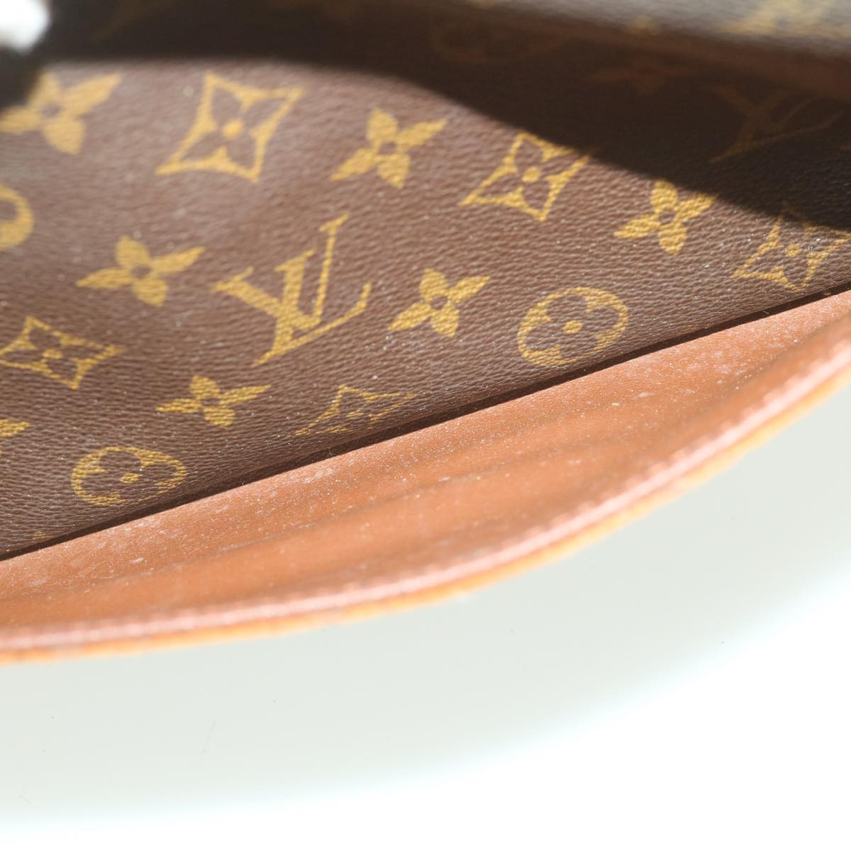 LOUIS VUITTON Monogram Compiegne 28 Clutch Bag M51845 LV Auth bs4248