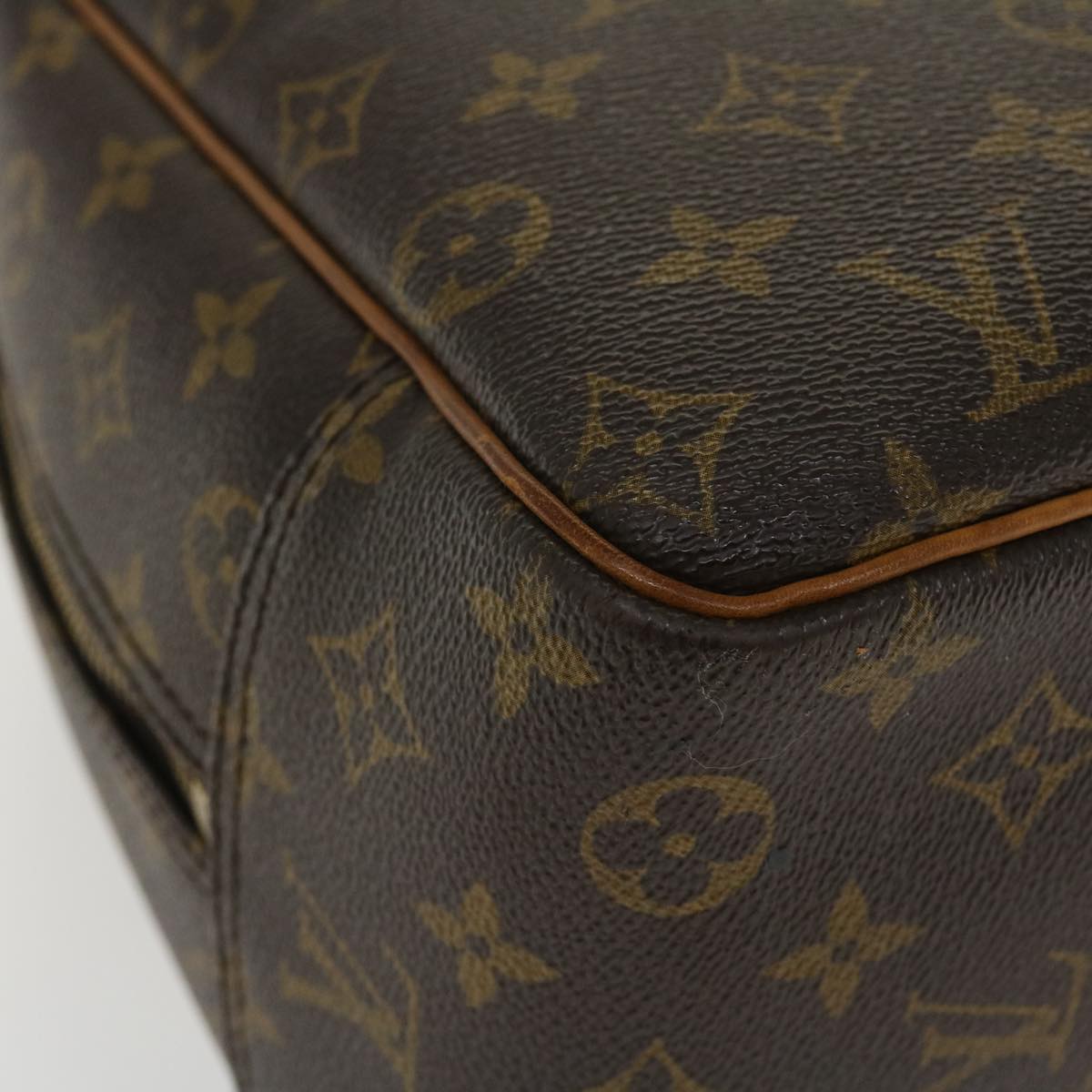 LOUIS VUITTON Monogram Deauville Hand Bag M47270 LV Auth bs4249