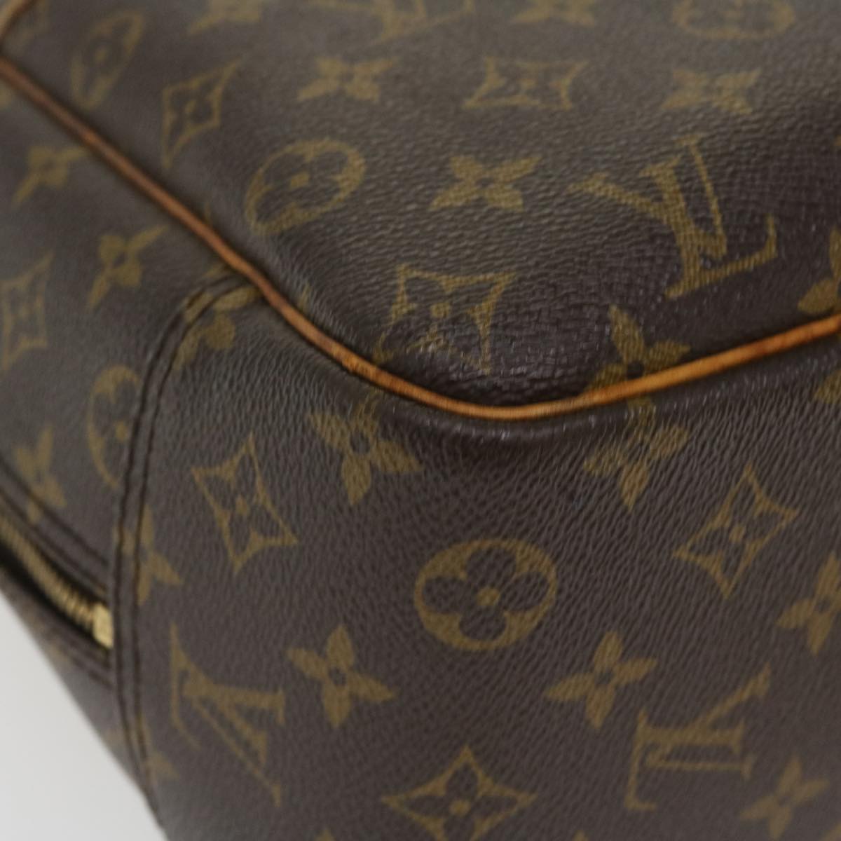 LOUIS VUITTON Monogram Deauville Hand Bag M47270 LV Auth bs4249