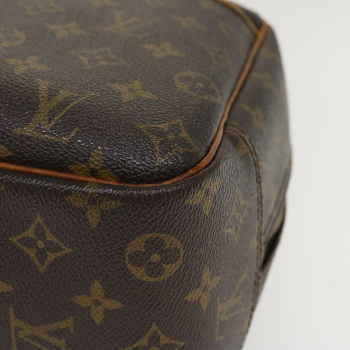 LOUIS VUITTON Monogram Deauville Hand Bag M47270 LV Auth bs4249