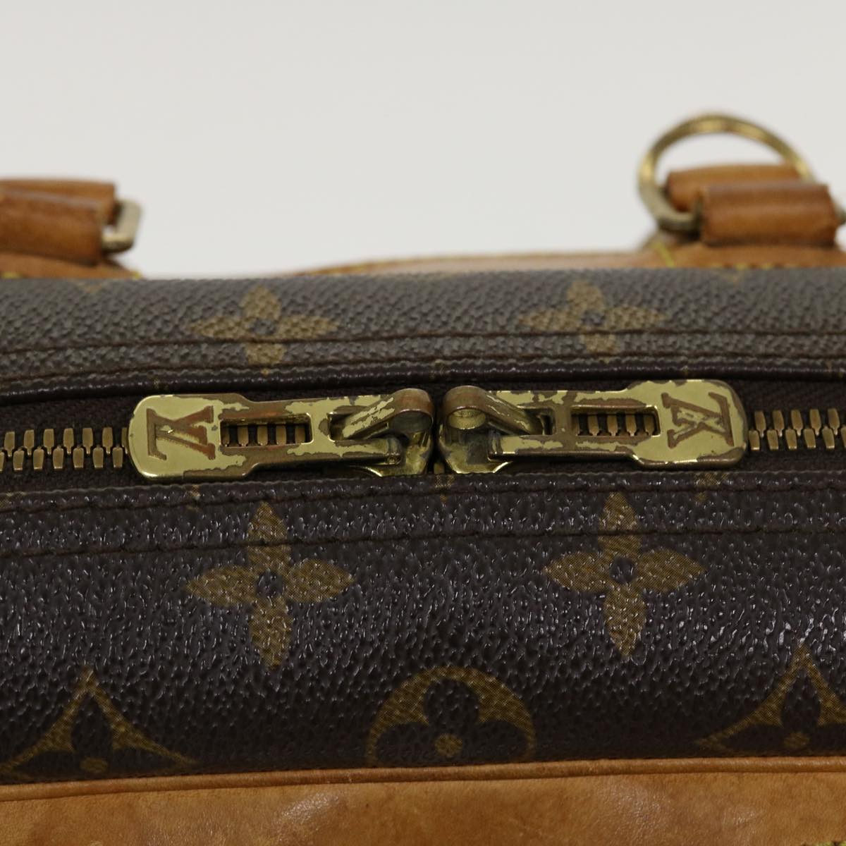 LOUIS VUITTON Monogram Deauville Hand Bag M47270 LV Auth bs4249