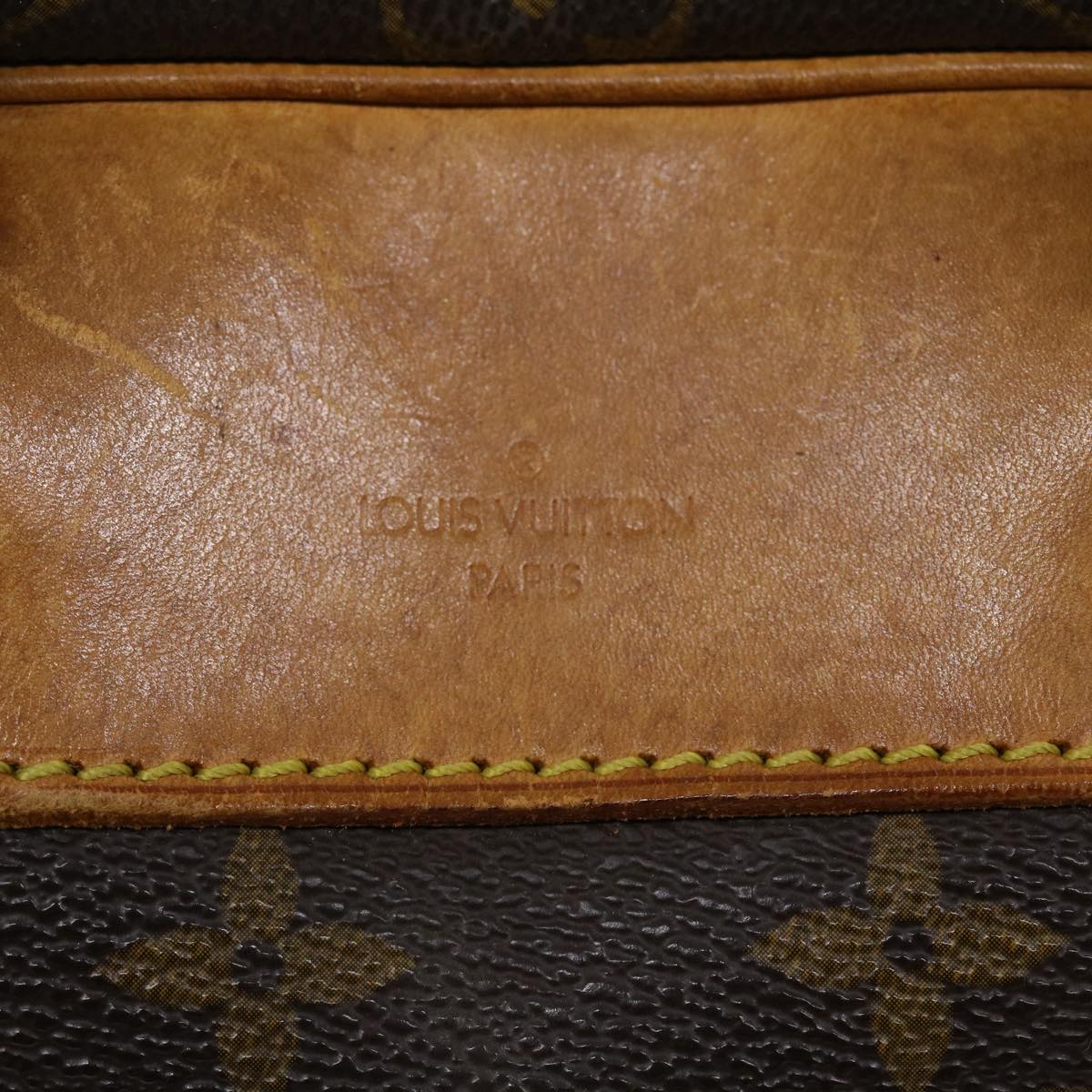 LOUIS VUITTON Monogram Deauville Hand Bag M47270 LV Auth bs4249