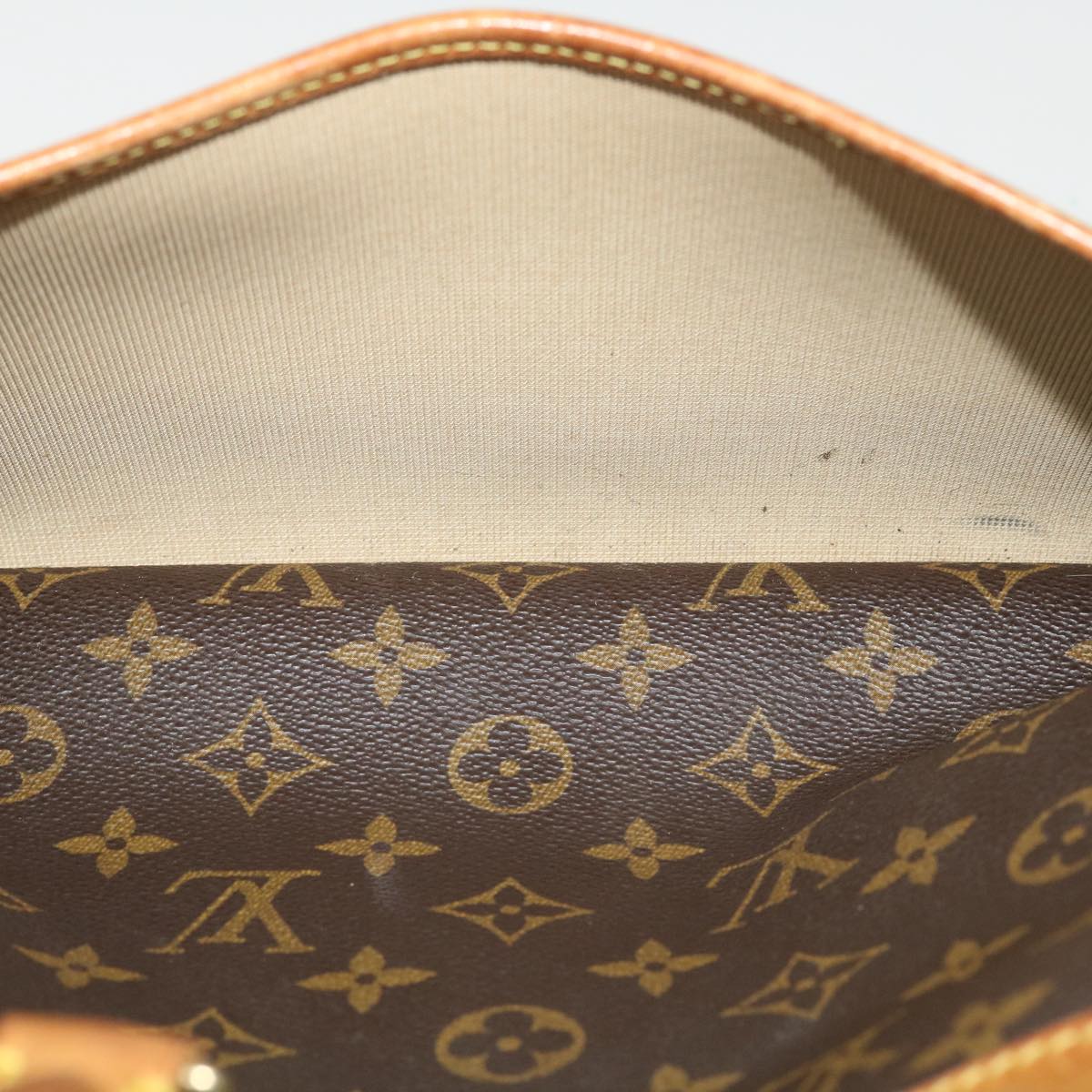 LOUIS VUITTON Monogram Deauville Hand Bag M47270 LV Auth bs4249