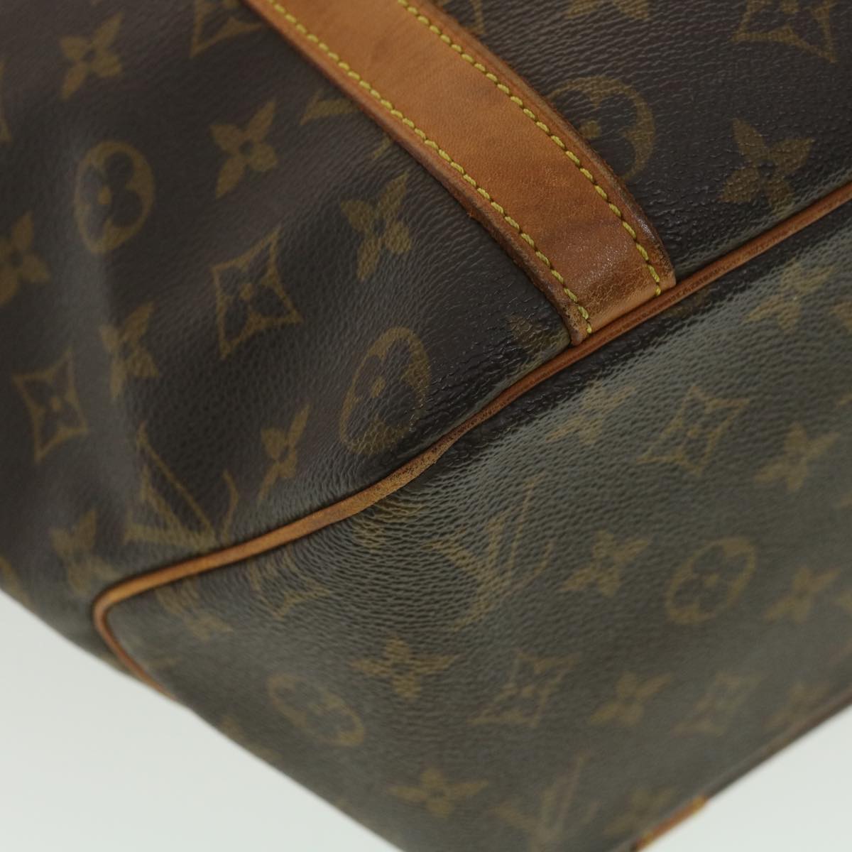 LOUIS VUITTON Monogram Sac Shopping Tote Bag M51108 LV Auth bs4255