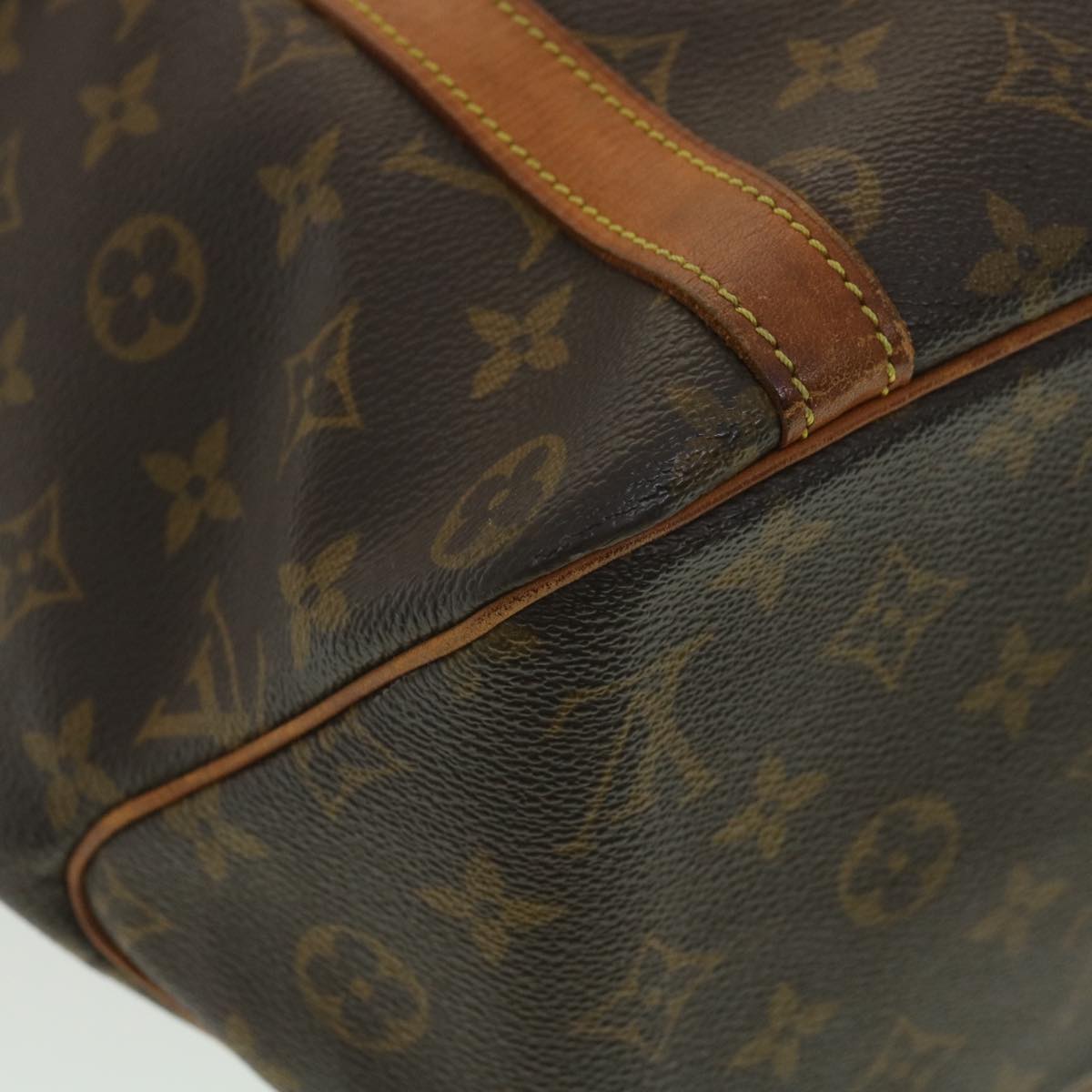 LOUIS VUITTON Monogram Sac Shopping Tote Bag M51108 LV Auth bs4255