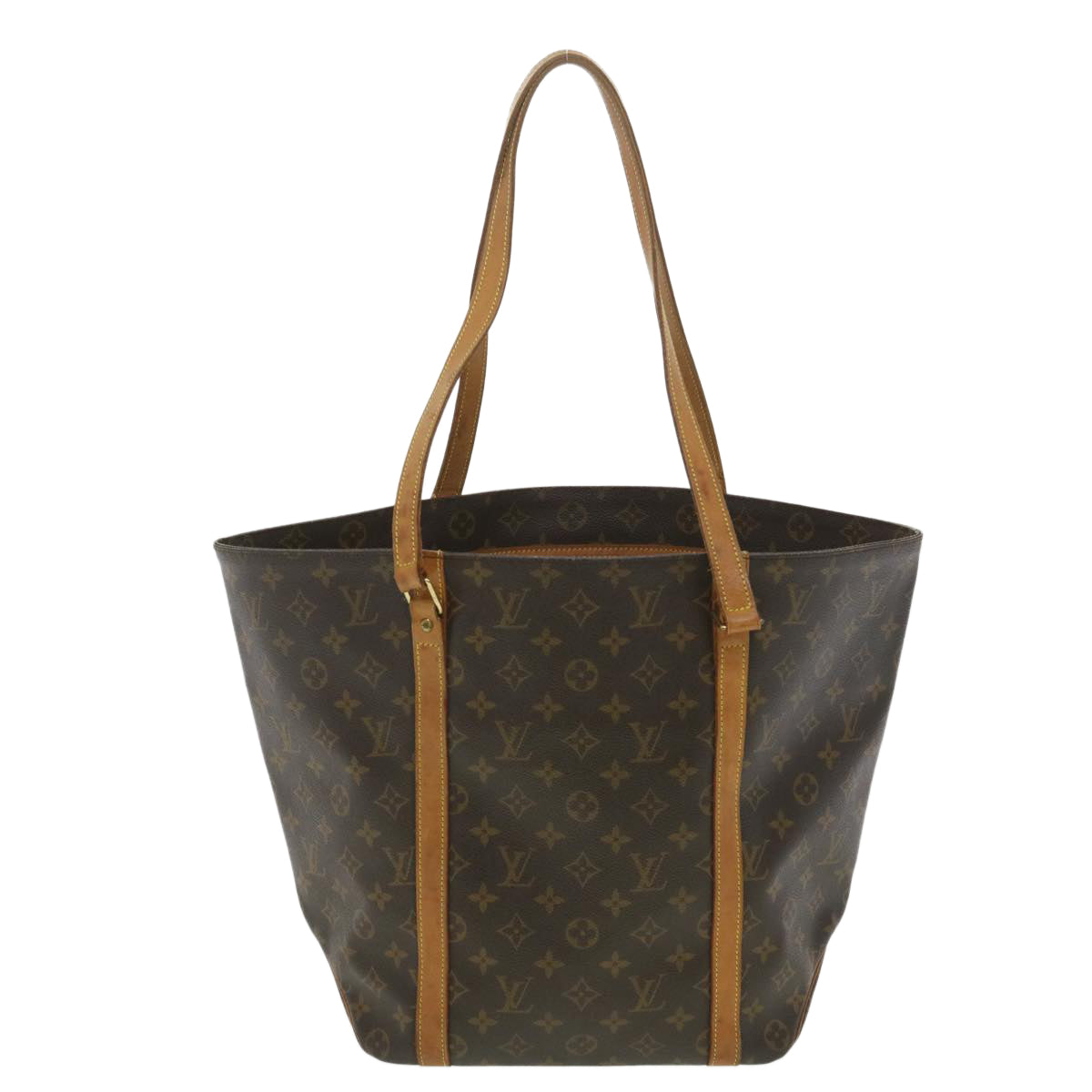 LOUIS VUITTON Monogram Sac Shopping Tote Bag M51108 LV Auth bs4255