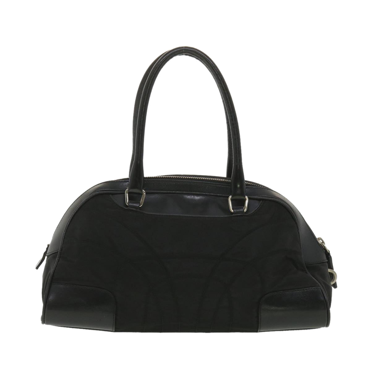 PRADA Hand Bag Nylon Black Auth bs4270 - 0