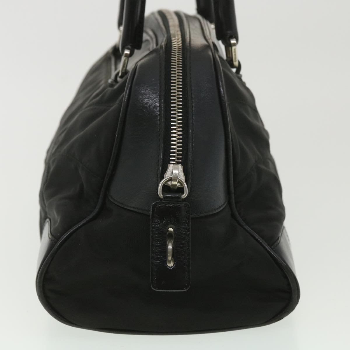 PRADA Hand Bag Nylon Black Auth bs4270