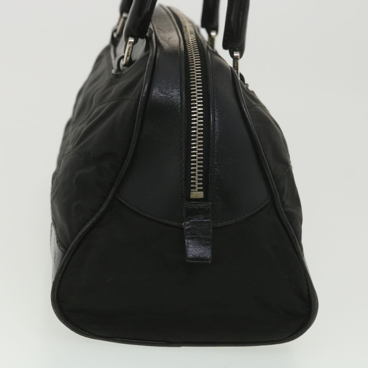 PRADA Hand Bag Nylon Black Auth bs4270