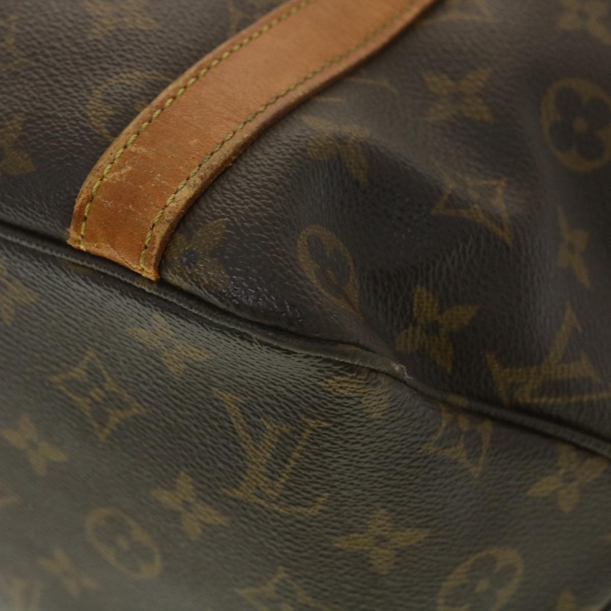 LOUIS VUITTON Monogram Sac Shopping Tote Bag M51108 LV Auth bs4272