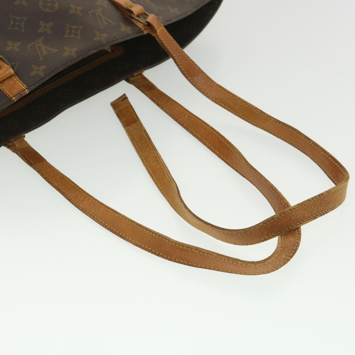 LOUIS VUITTON Monogram Sac Shopping Tote Bag M51108 LV Auth bs4272