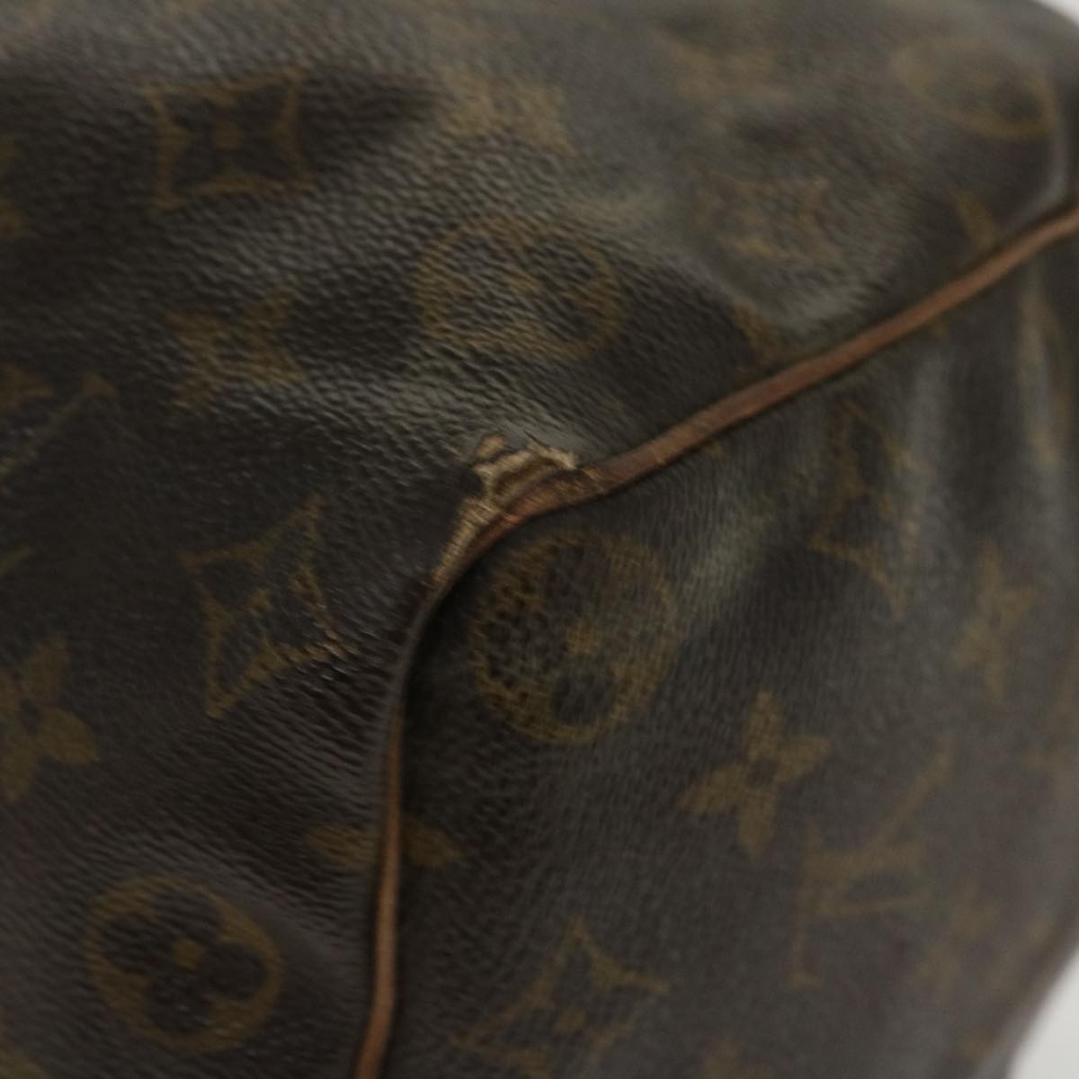 LOUIS VUITTON Monogram Speedy 35 Hand Bag M41524 LV Auth bs4276