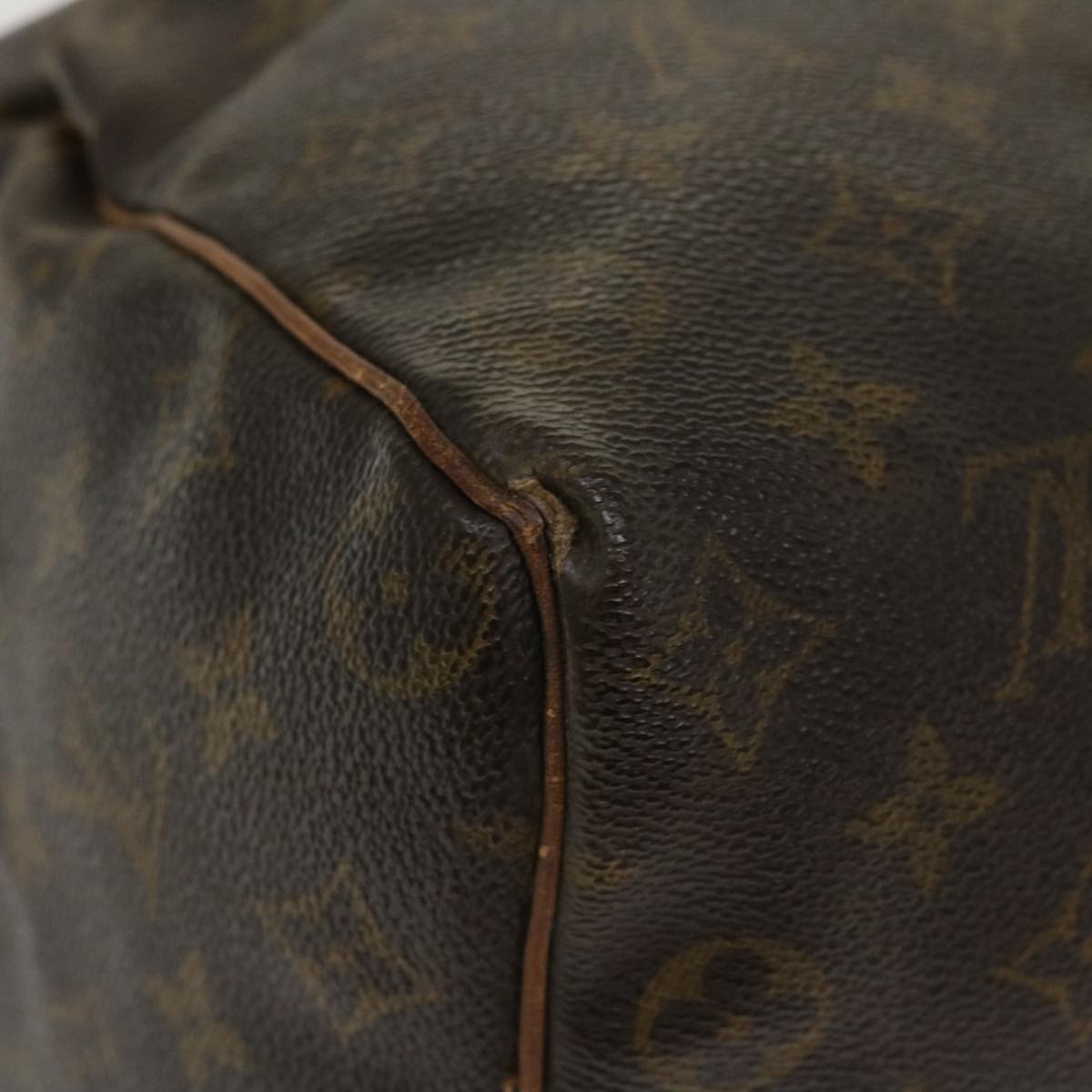 LOUIS VUITTON Monogram Speedy 35 Hand Bag M41524 LV Auth bs4276