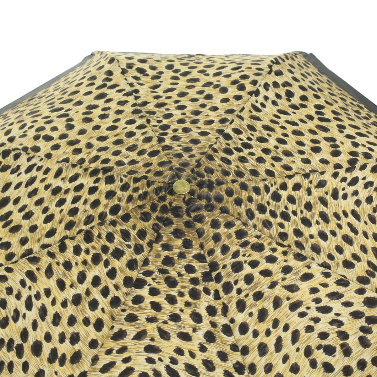 Christian Dior Leopard Umbrella Yellow Auth bs4278 - 0