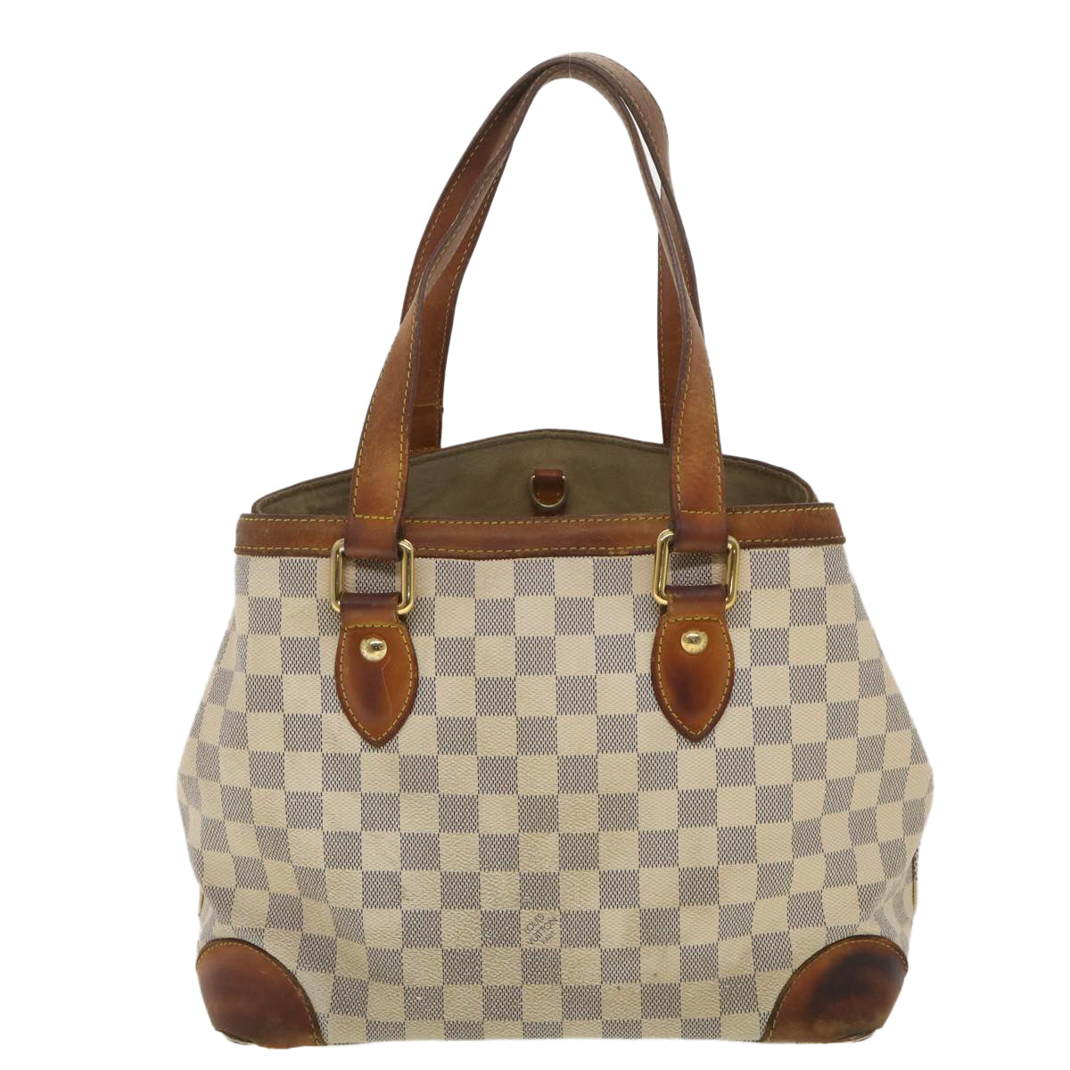 LOUIS VUITTON Damier Azur Hampstead PM Tote Bag N51207 LV Auth bs4292 - 0