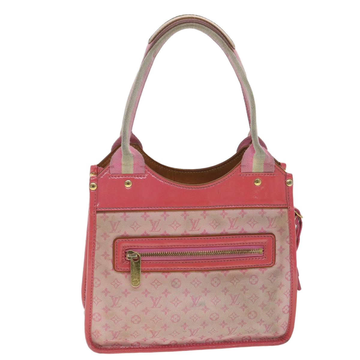 LOUIS VUITTON Monogram Mini Sac Catrain Hand Bag strawberry M92930 Auth bs4316