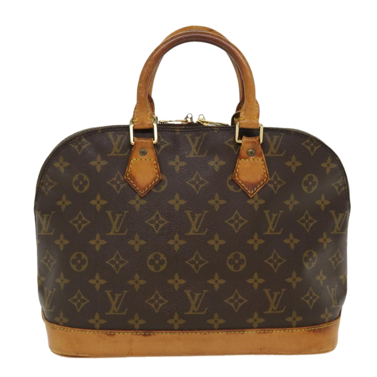 LOUIS VUITTON Monogram Alma Hand Bag M51130 LV Auth bs4364