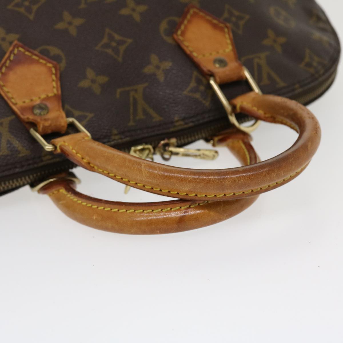 LOUIS VUITTON Monogram Alma Hand Bag M51130 LV Auth bs4364