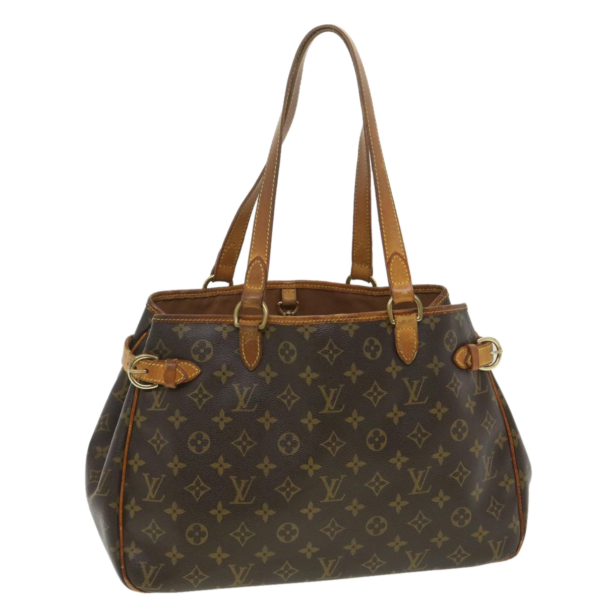 LOUIS VUITTON Monogram Batignolles Horizontal Tote Bag M51154 LV Auth bs4373