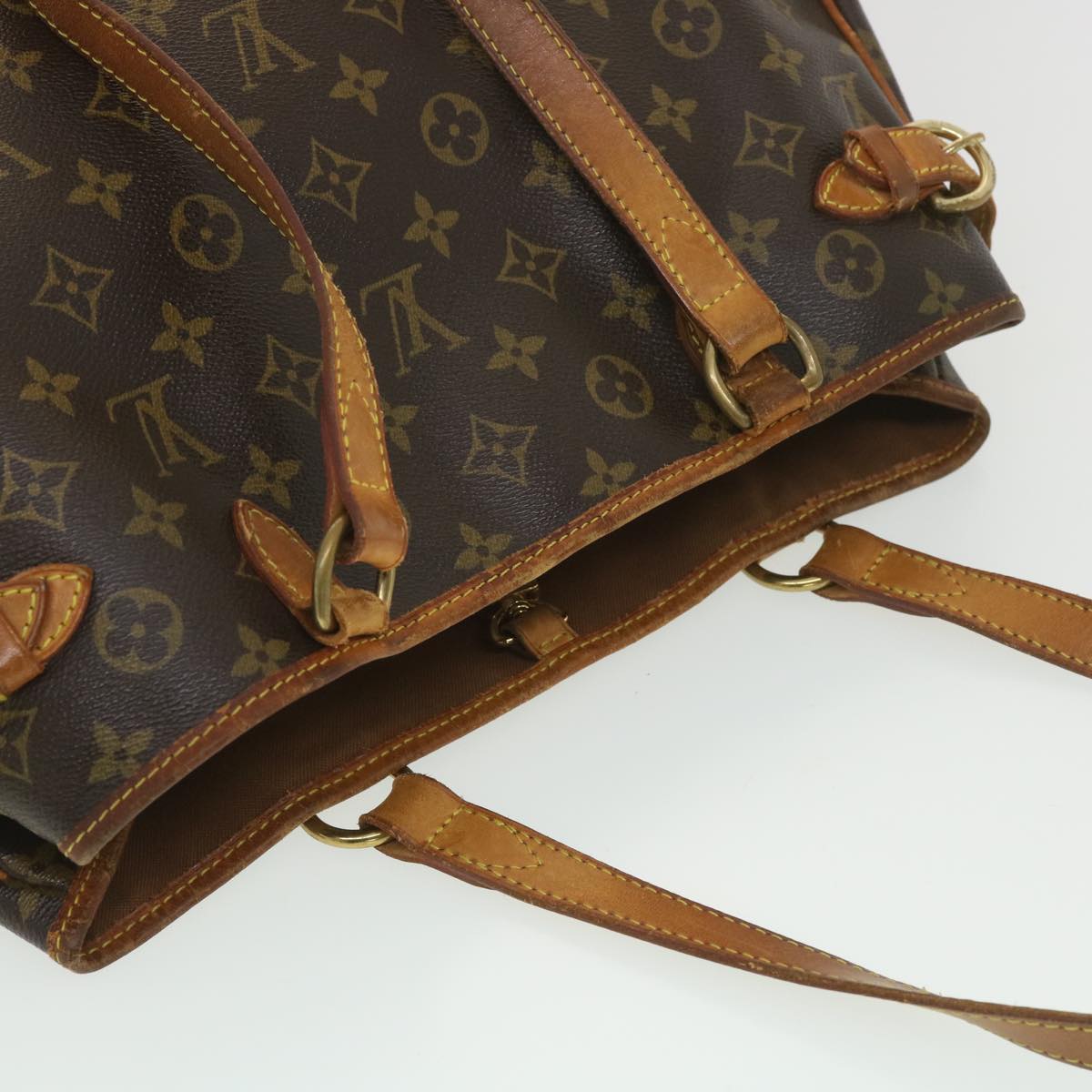 LOUIS VUITTON Monogram Batignolles Horizontal Tote Bag M51154 LV Auth bs4373