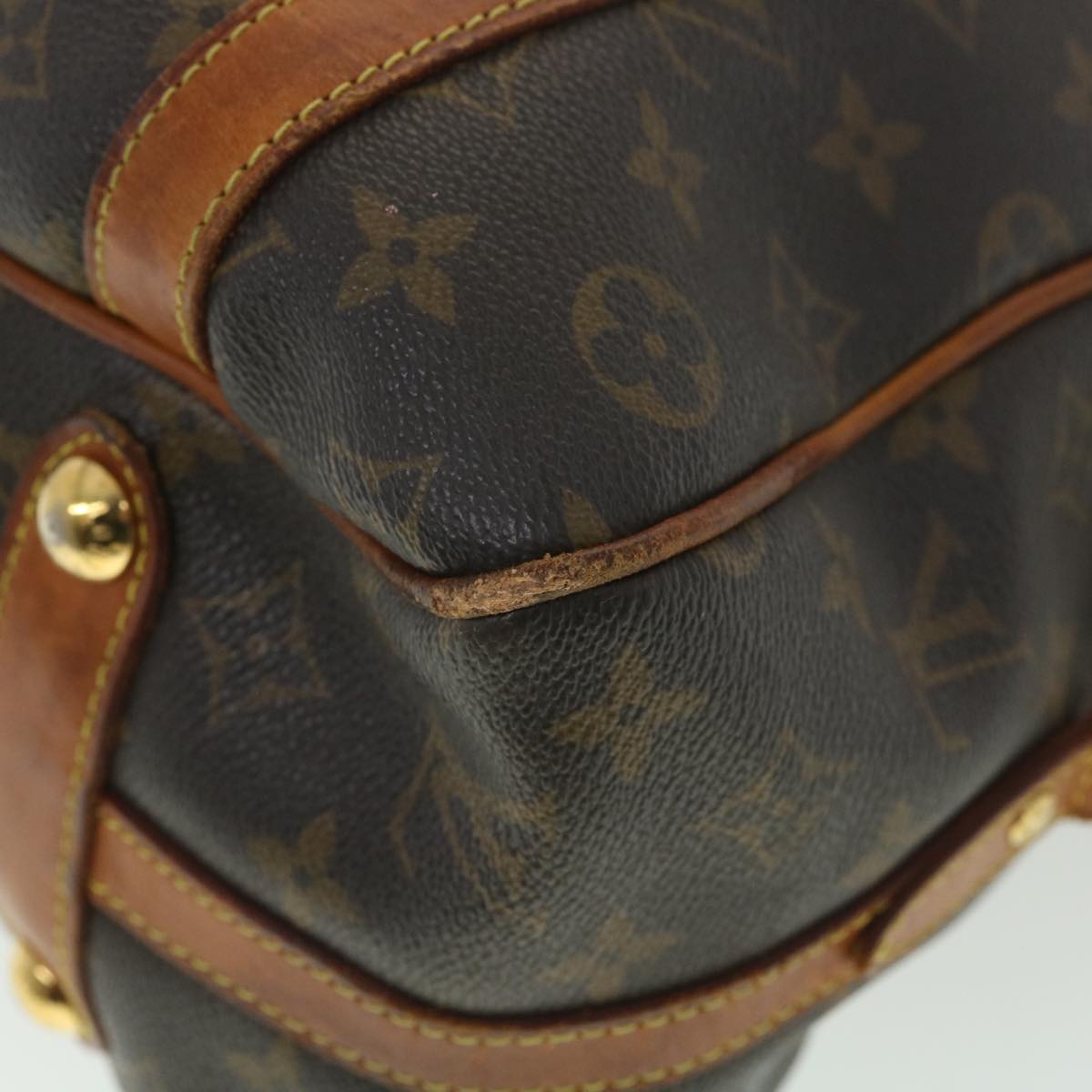 LOUIS VUITTON Monogram Stresa GM Tote Bag M51188 LV Auth bs4374