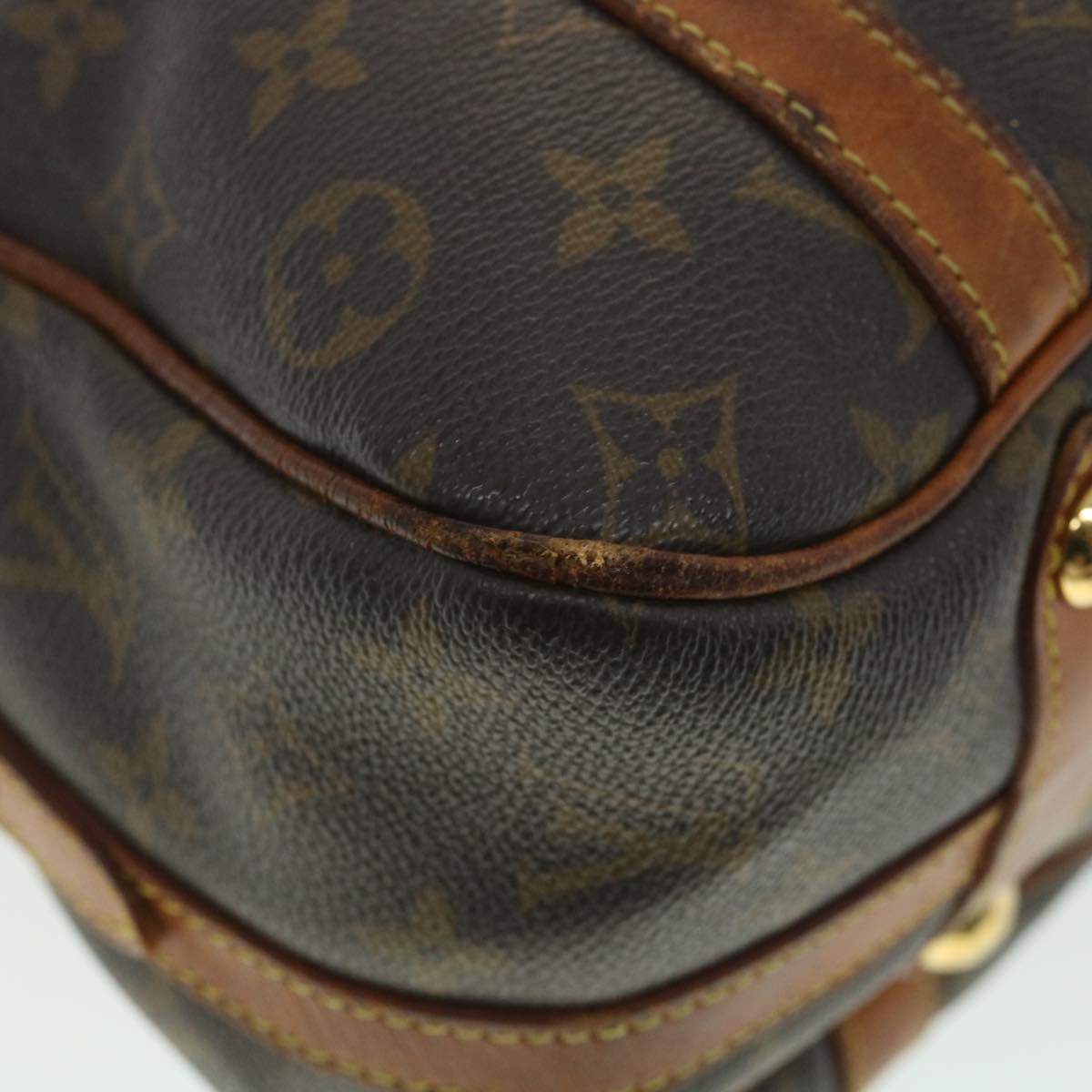 LOUIS VUITTON Monogram Stresa GM Tote Bag M51188 LV Auth bs4374