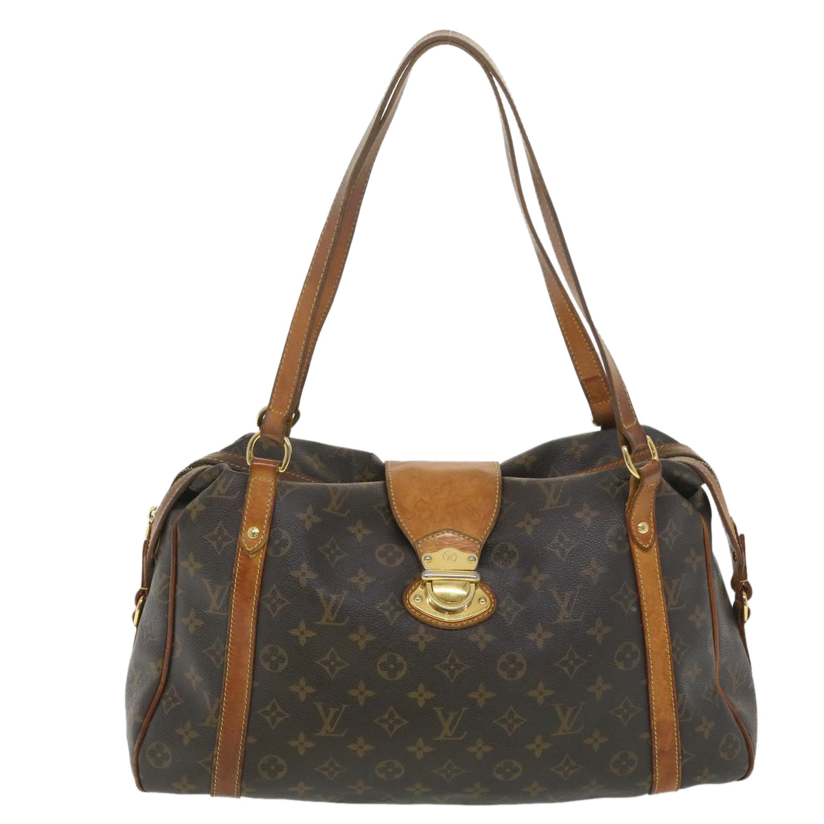 LOUIS VUITTON Monogram Stresa GM Tote Bag M51188 LV Auth bs4374