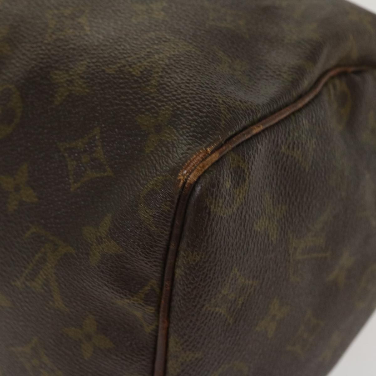 LOUIS VUITTON Monogram Speedy 30 Hand Bag M41526 LV Auth bs4385