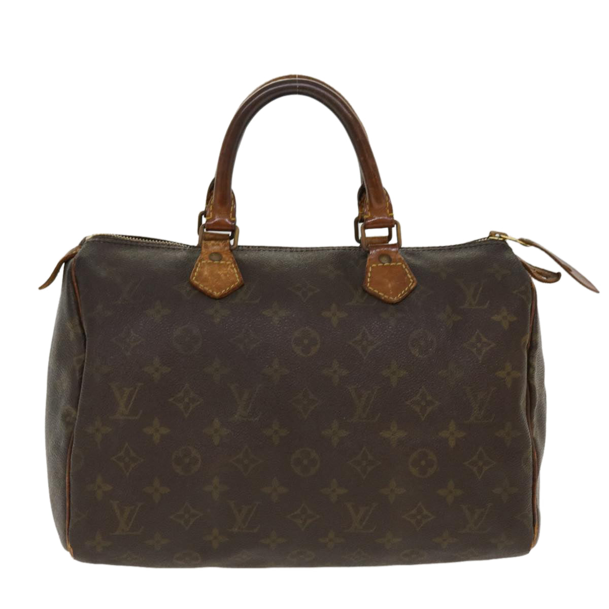 LOUIS VUITTON Monogram Speedy 30 Hand Bag M41526 LV Auth bs4385