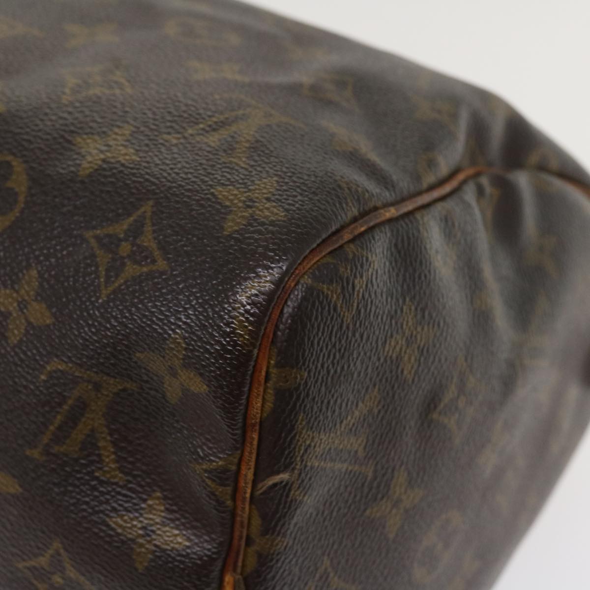 LOUIS VUITTON Monogram Speedy 30 Hand Bag M41526 LV Auth bs4386