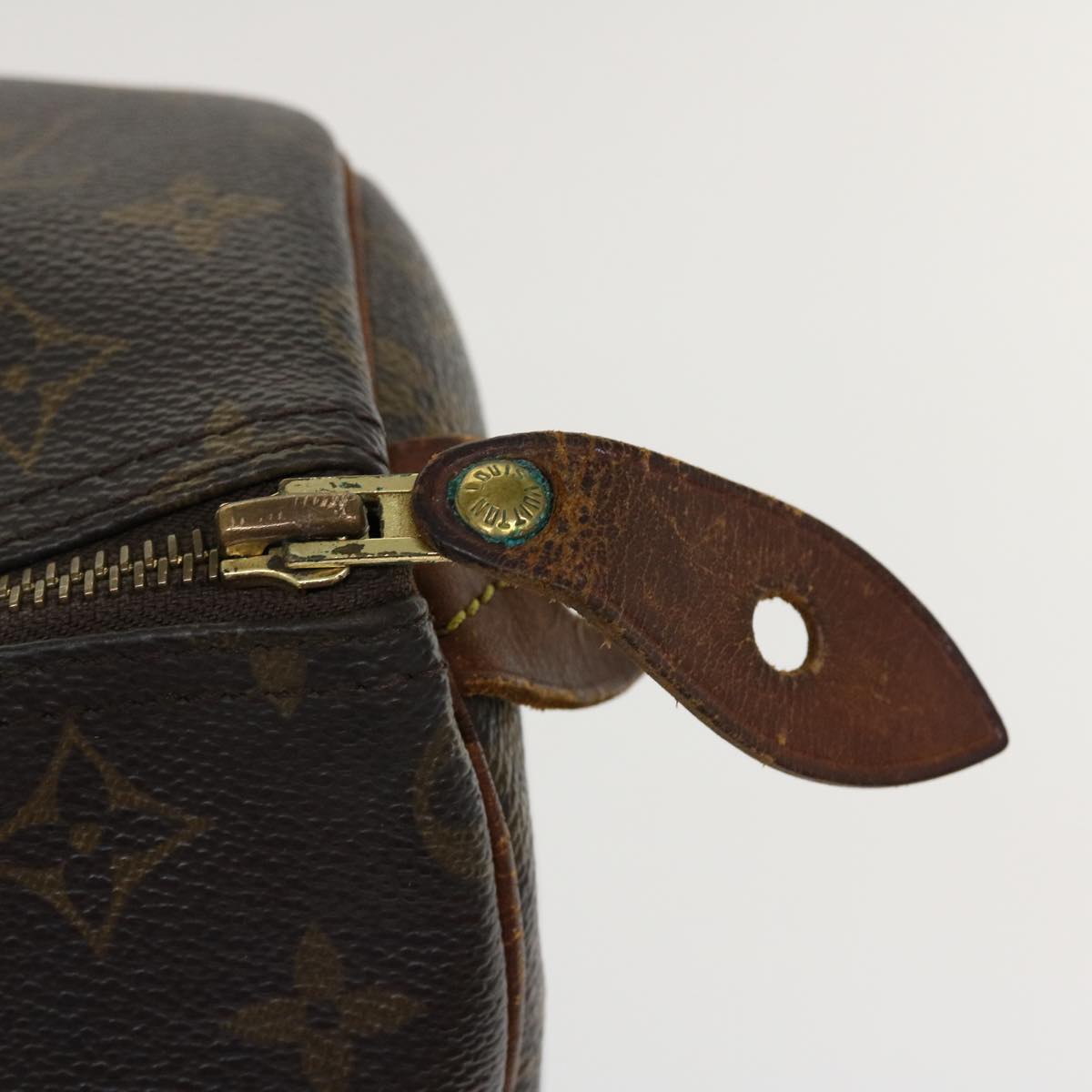 LOUIS VUITTON Monogram Speedy 30 Hand Bag M41526 LV Auth bs4386